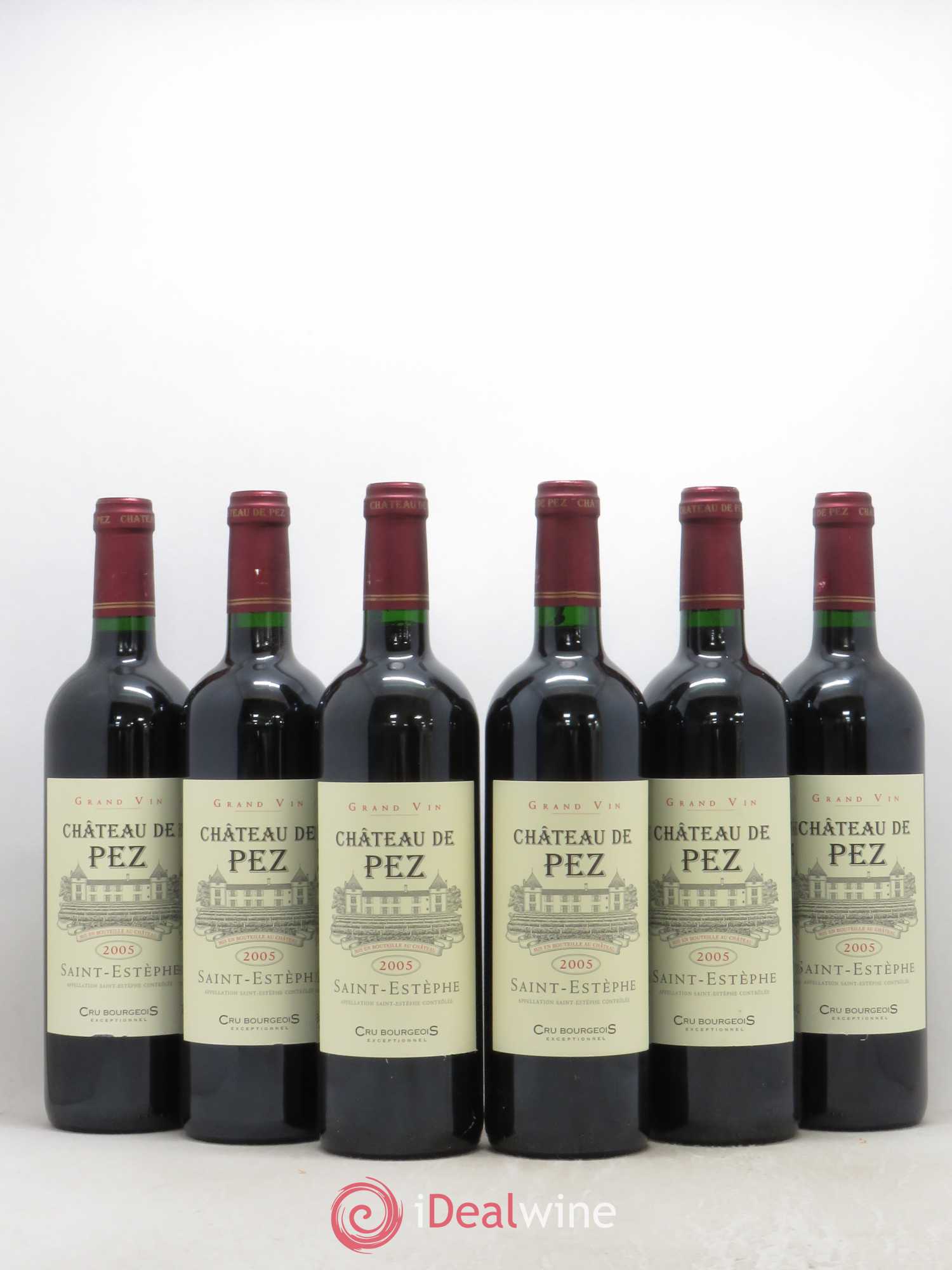 Château de Pez 2005 - Lot de 6 bouteilles - 0