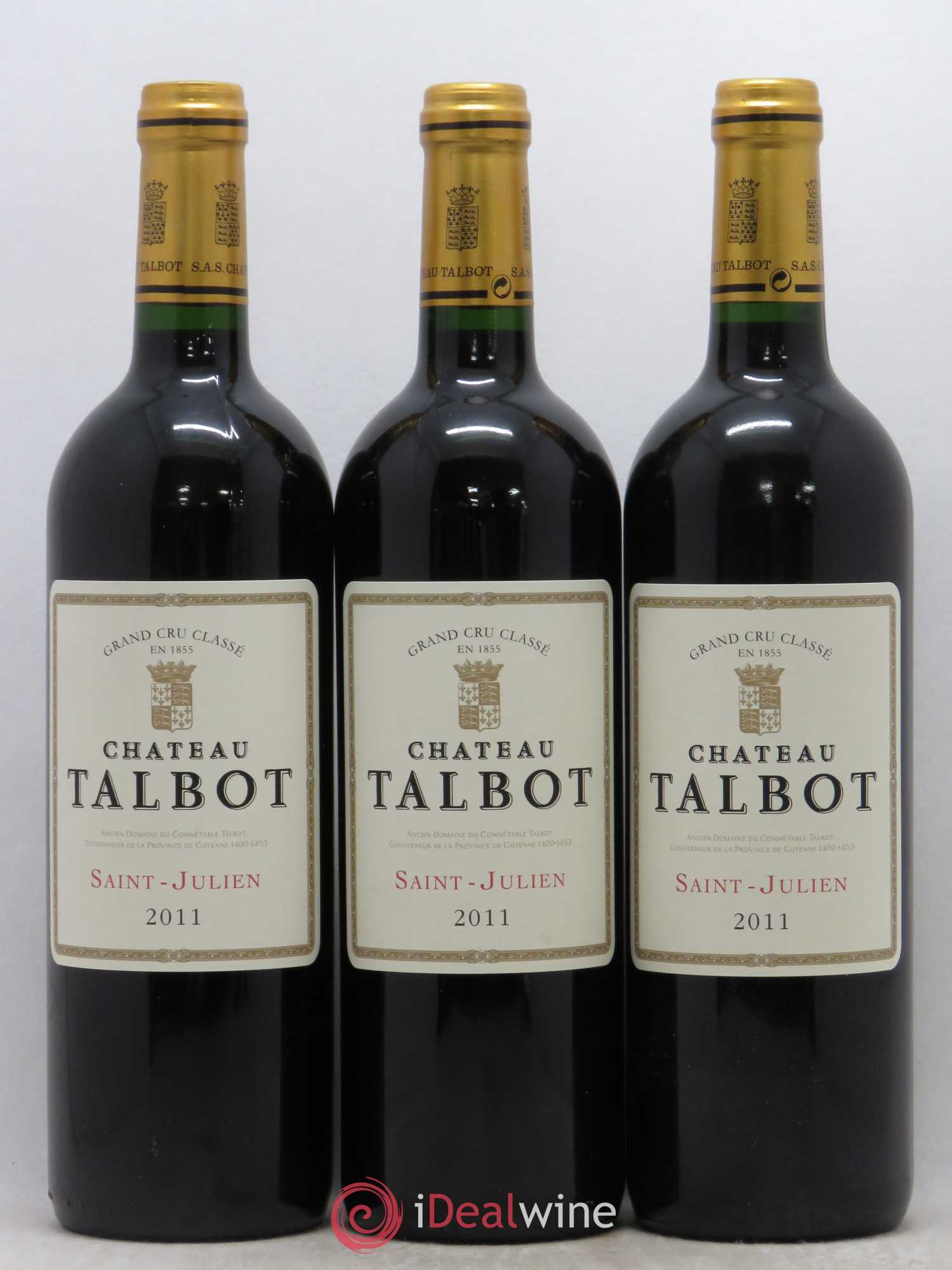 Château Talbot 4ème Grand Cru Classé 2011 - Lot de 12 bouteilles - 3