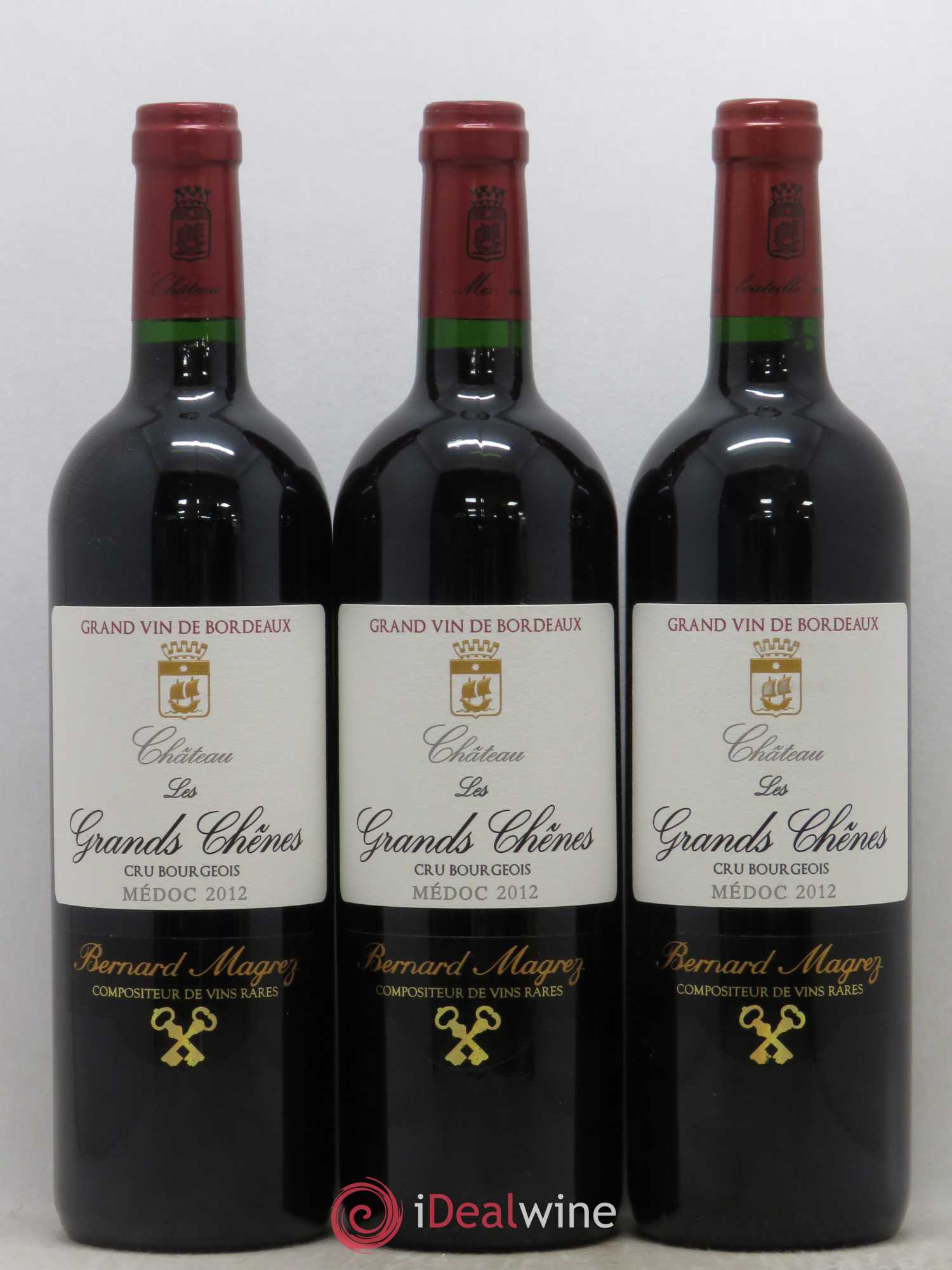 Médoc Les Grands Chênes 2012 - Posten von 6 Flaschen - 1