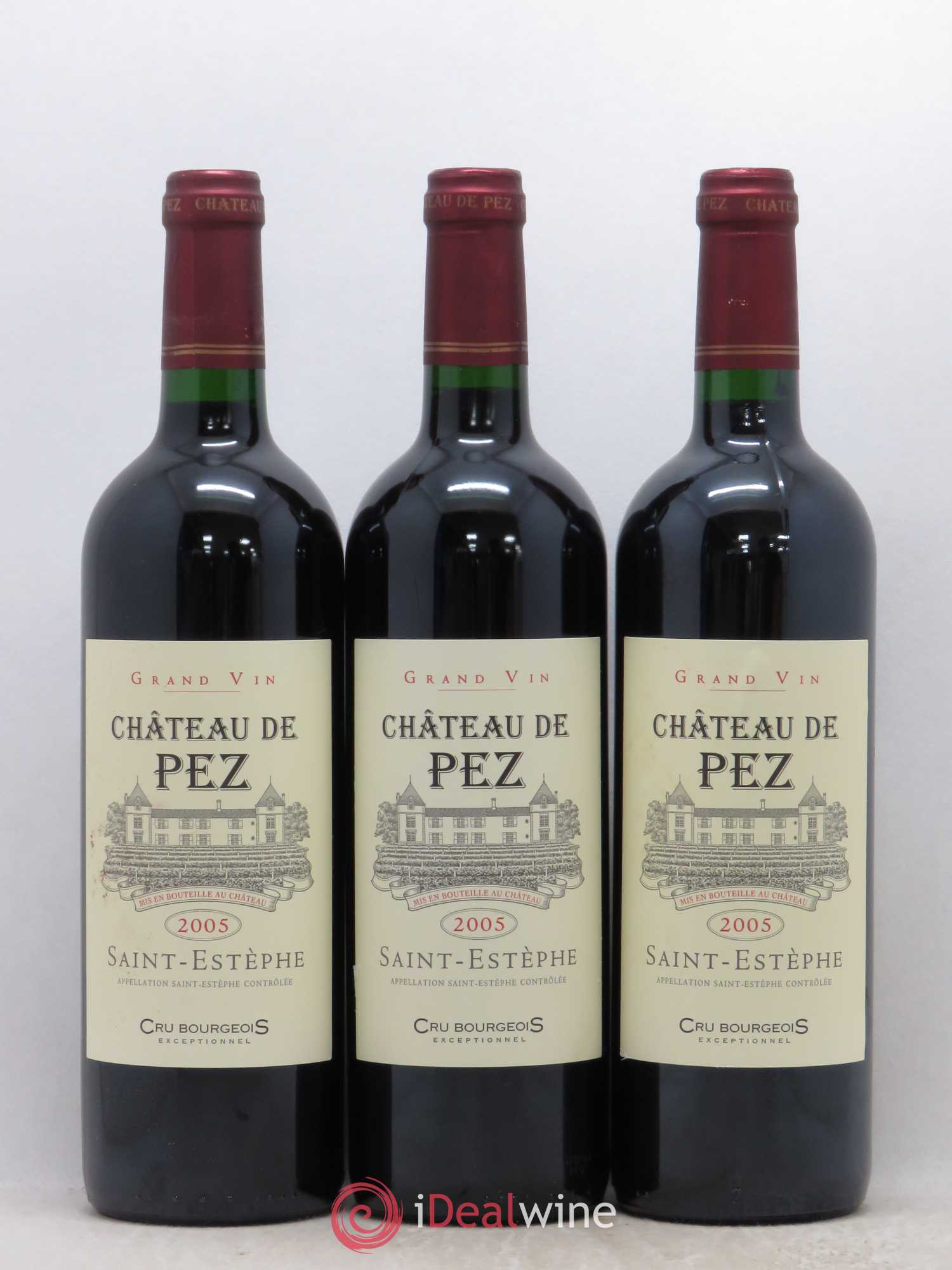 Château de Pez 2005 - Lot de 6 bouteilles - 1