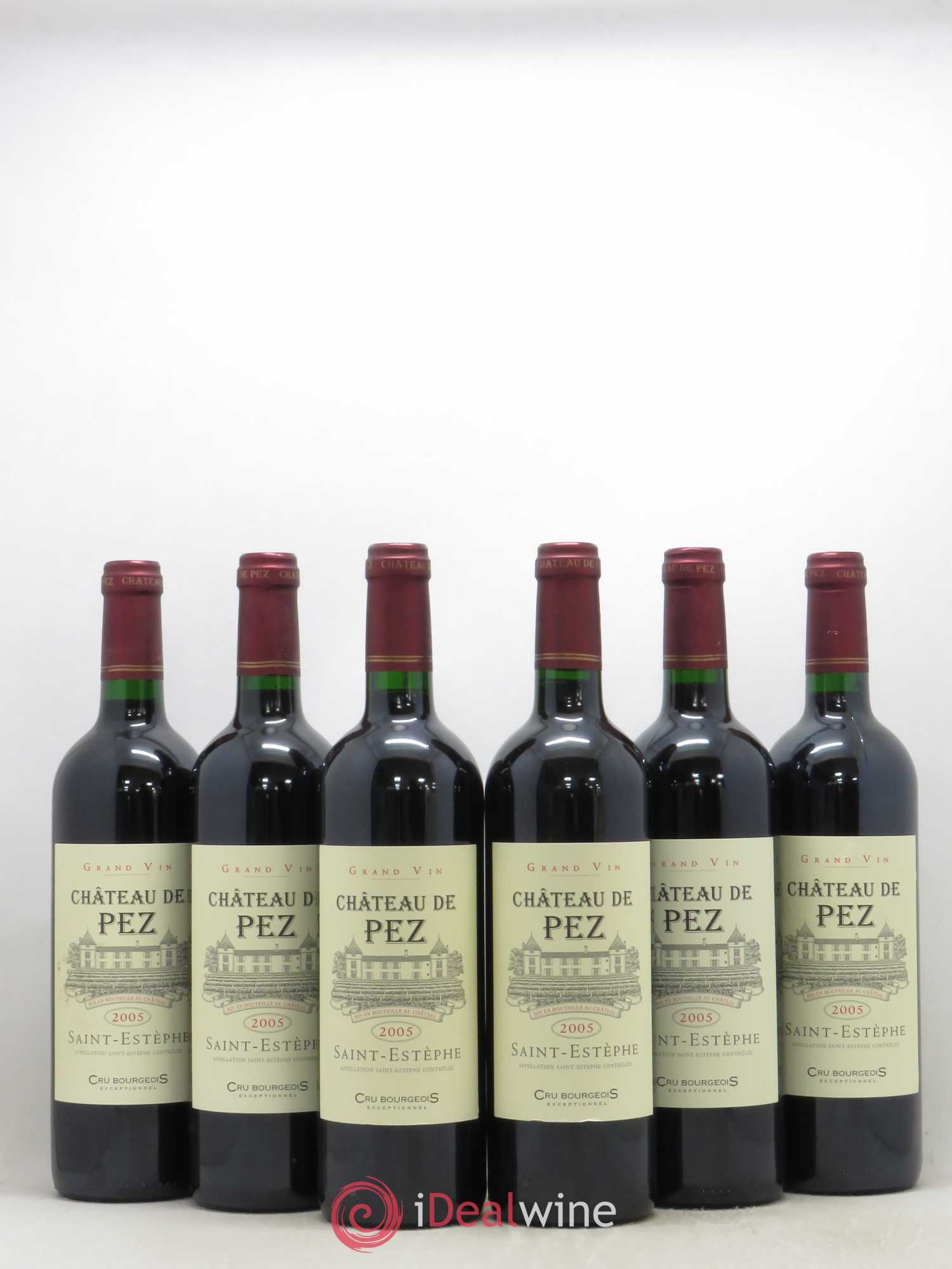 Château de Pez 2005 - Lot de 6 bouteilles - 0