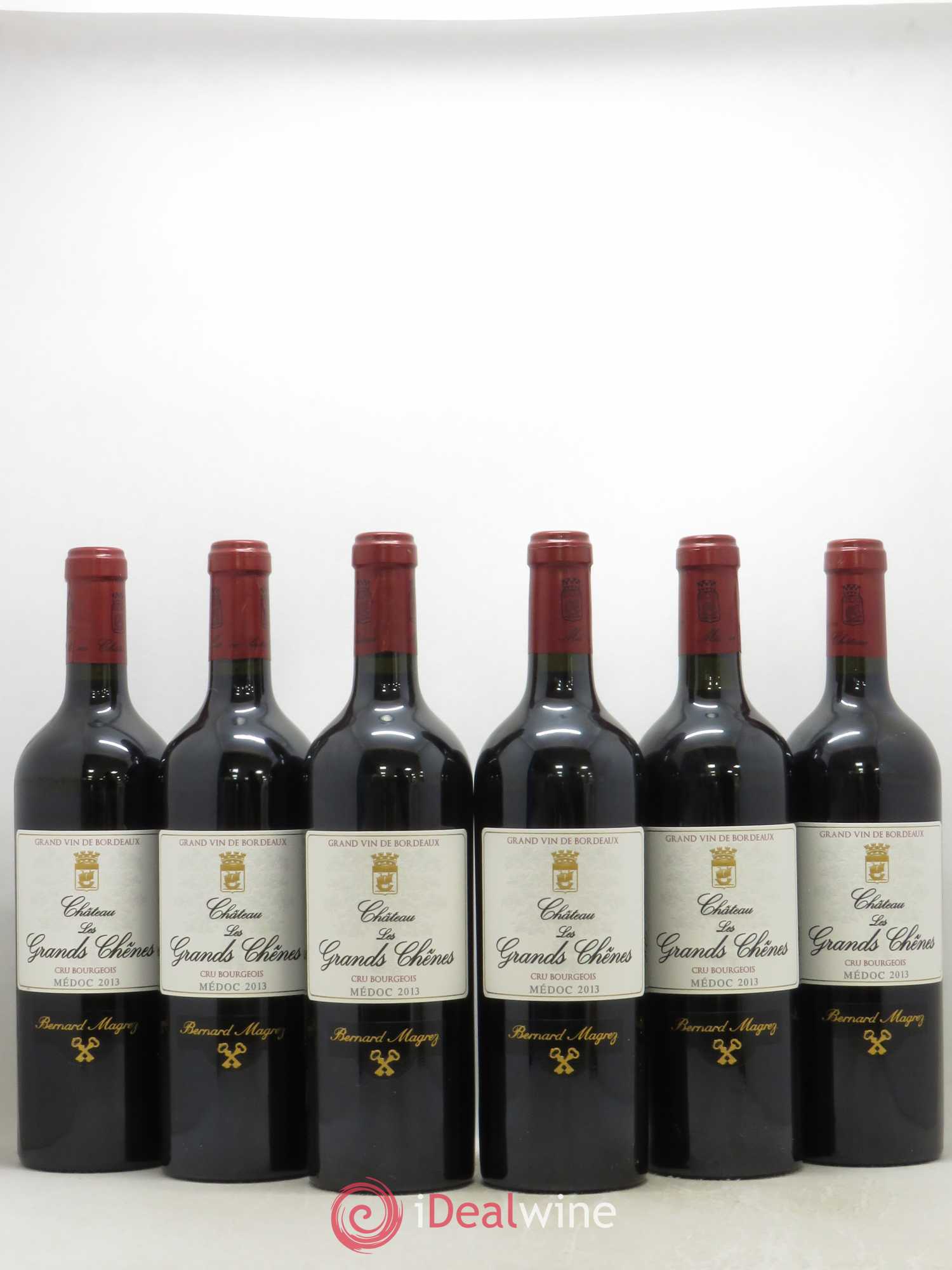 Médoc Les Grands Chênes 2013 - Posten von 6 Flaschen - 0