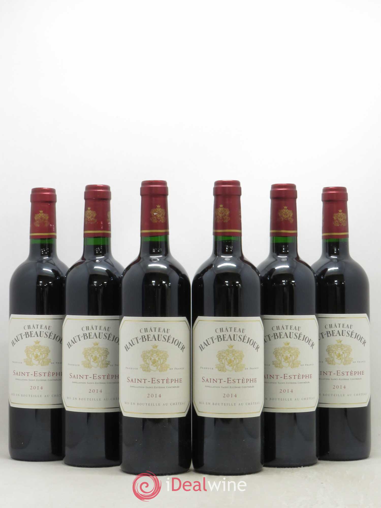 Château Haut Beauséjour Cru Bourgeois 2014 - Lot de 6 bouteilles - 0