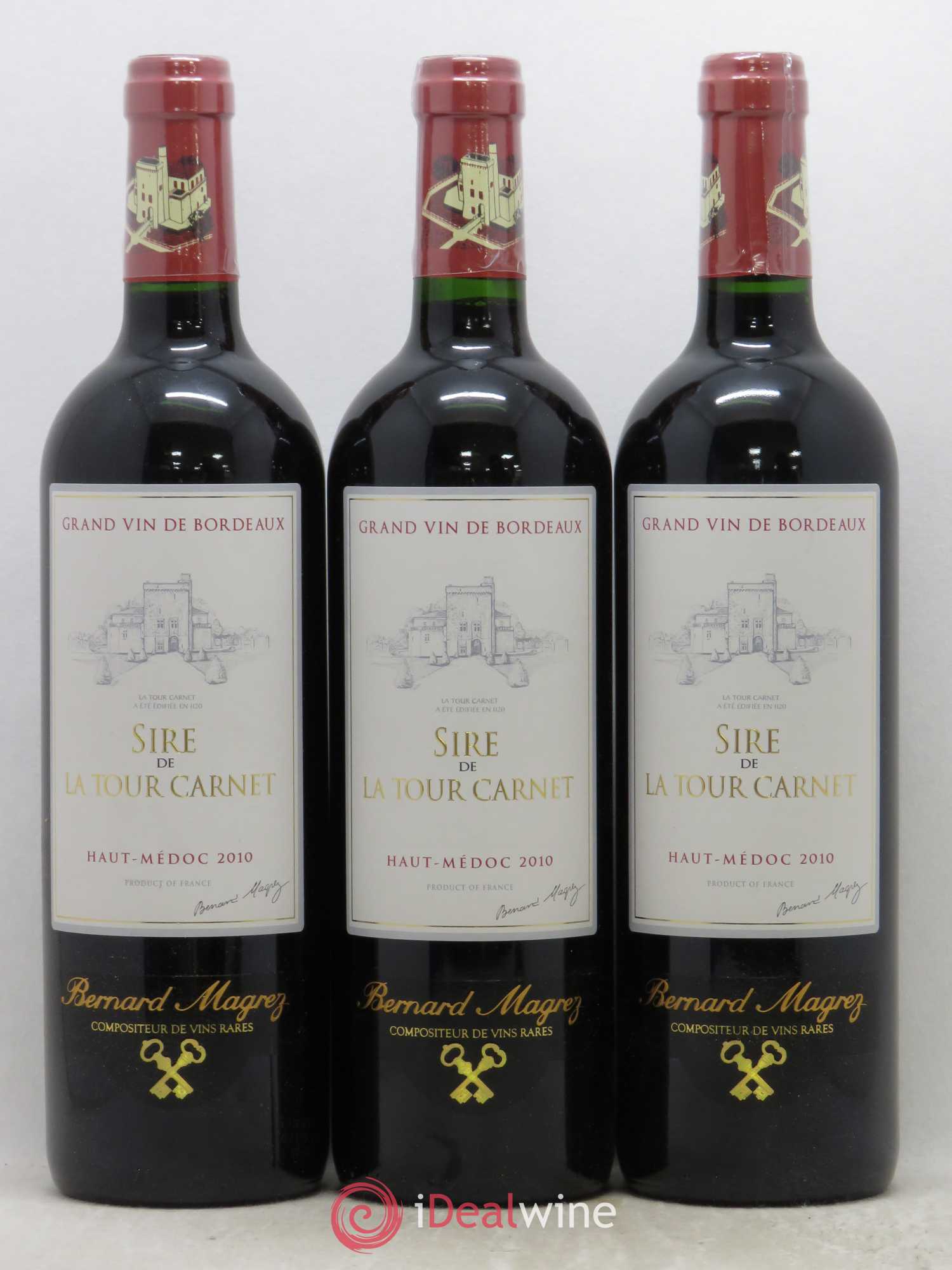 Haut Médoc Chateau La Tour Carnet Cuvée Sire 2010 - Posten von 6 Flaschen - 1