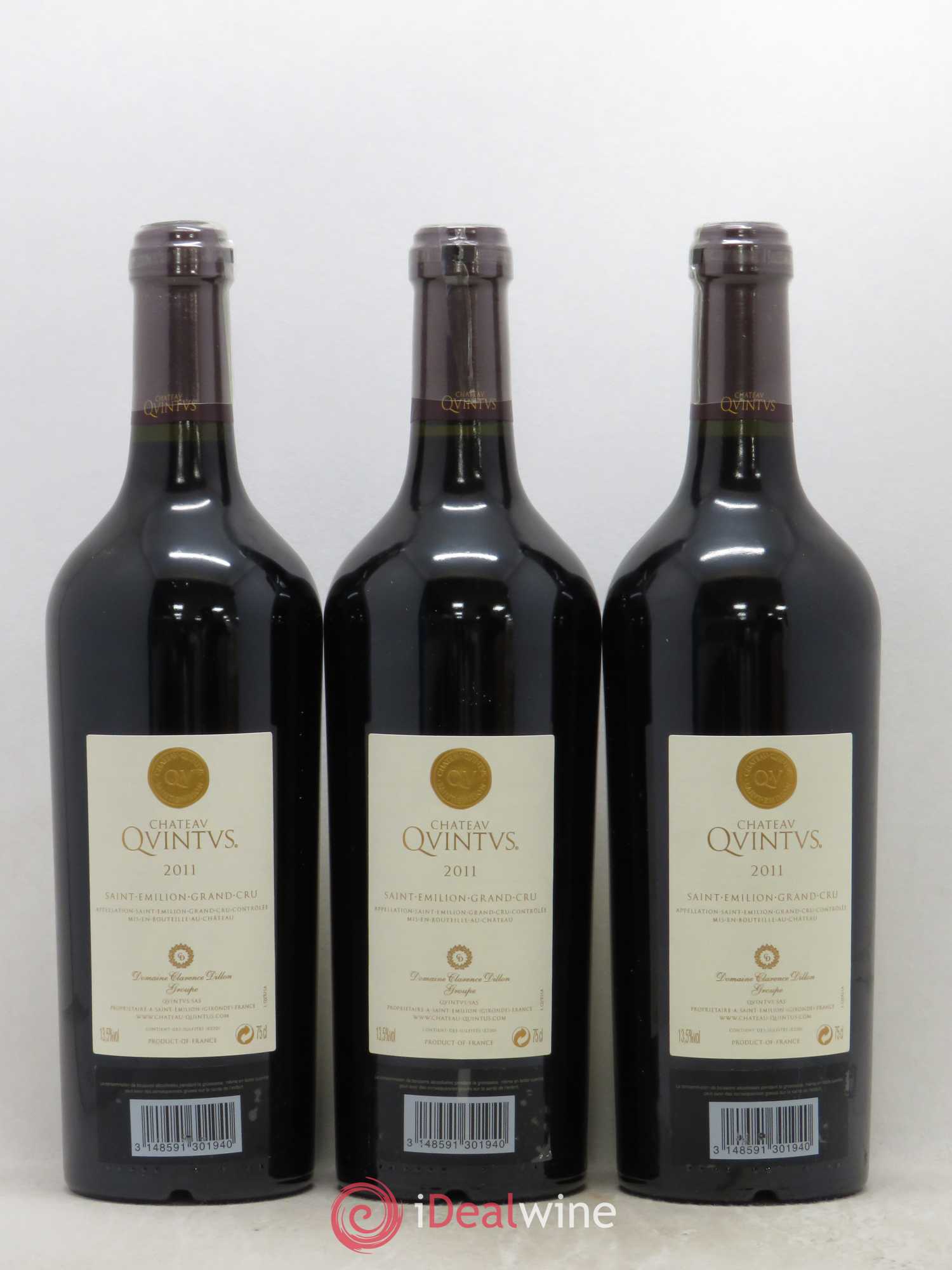 Château Quintus Grand Cru 2011 - Lot de 6 bouteilles - 3