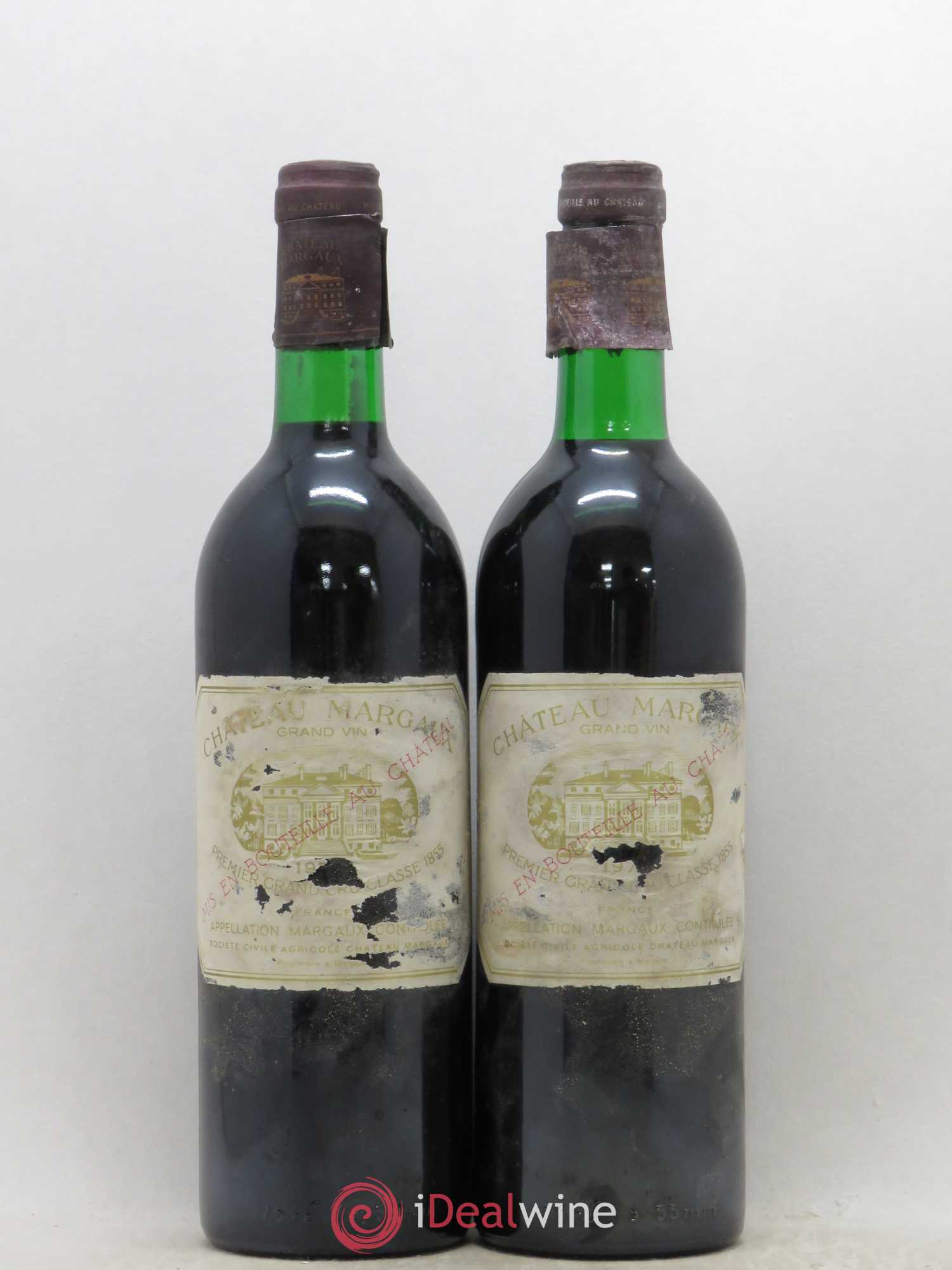 Château Margaux 1er Grand Cru Classé 1979 - Lot de 2 bouteilles - 0
