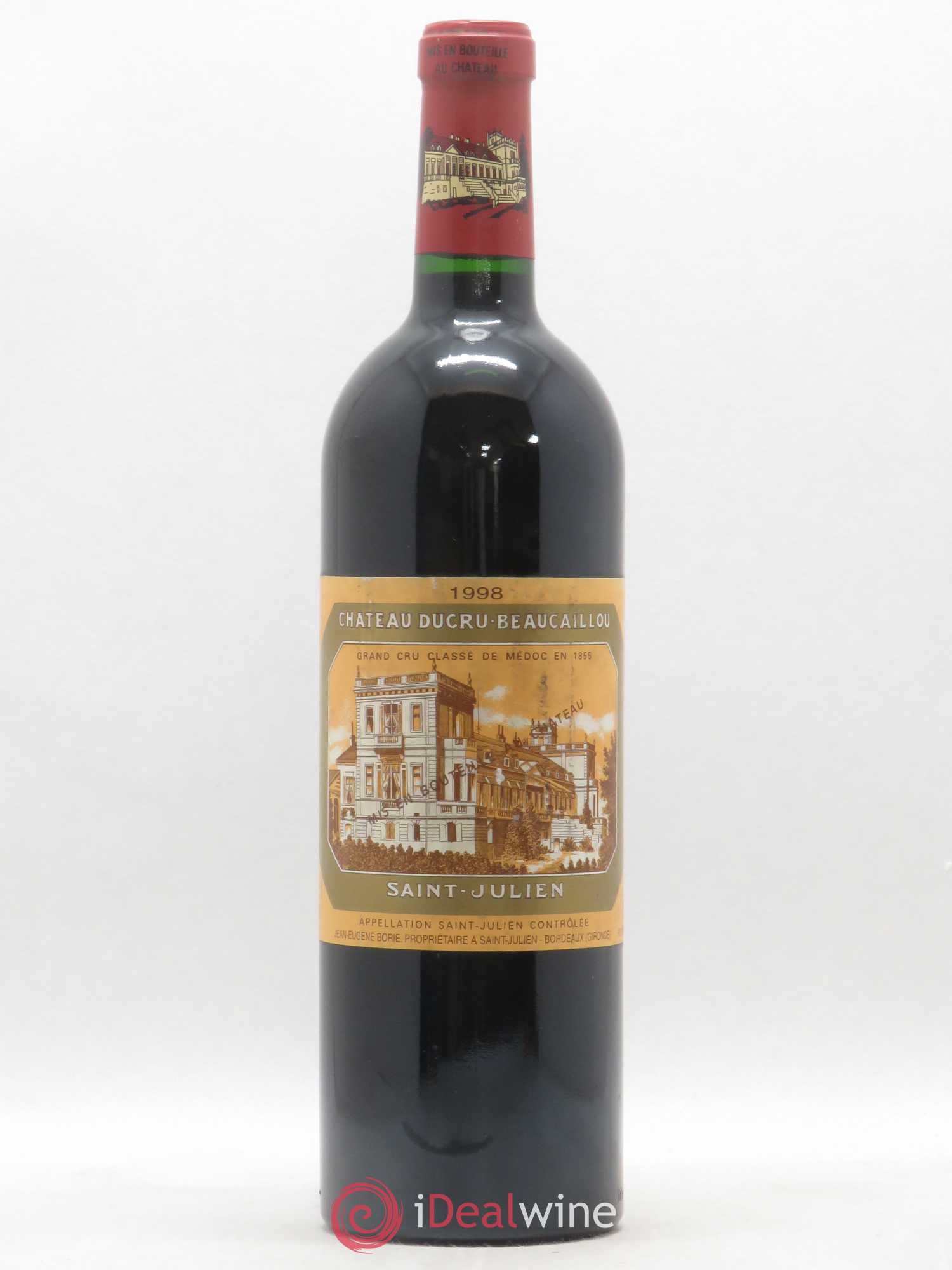 Château Ducru Beaucaillou 2ème Grand Cru Classé 1998 - Lot de 1 bouteille - 0