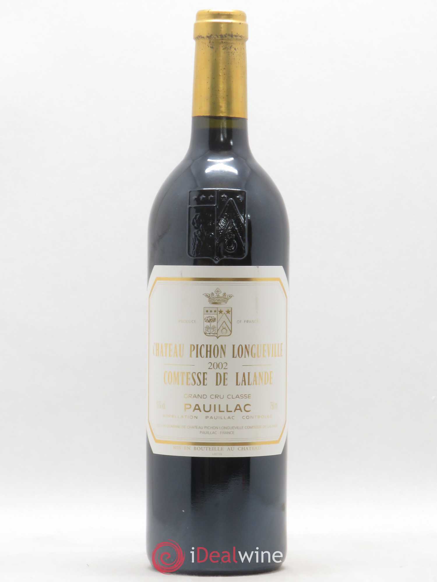 Château Pichon Longueville Comtesse de Lalande 2ème Grand Cru Classé 2002 - Lot de 1 bouteille - 0