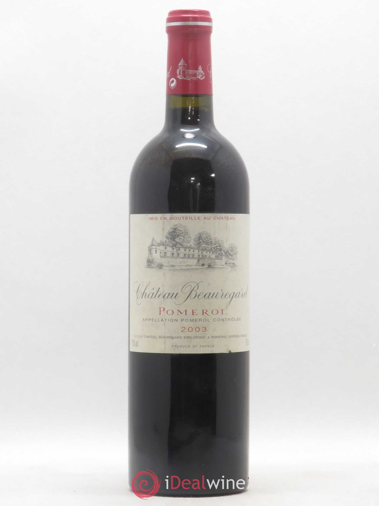 Château Beauregard 2003 - Lot de 1 bouteille - 0