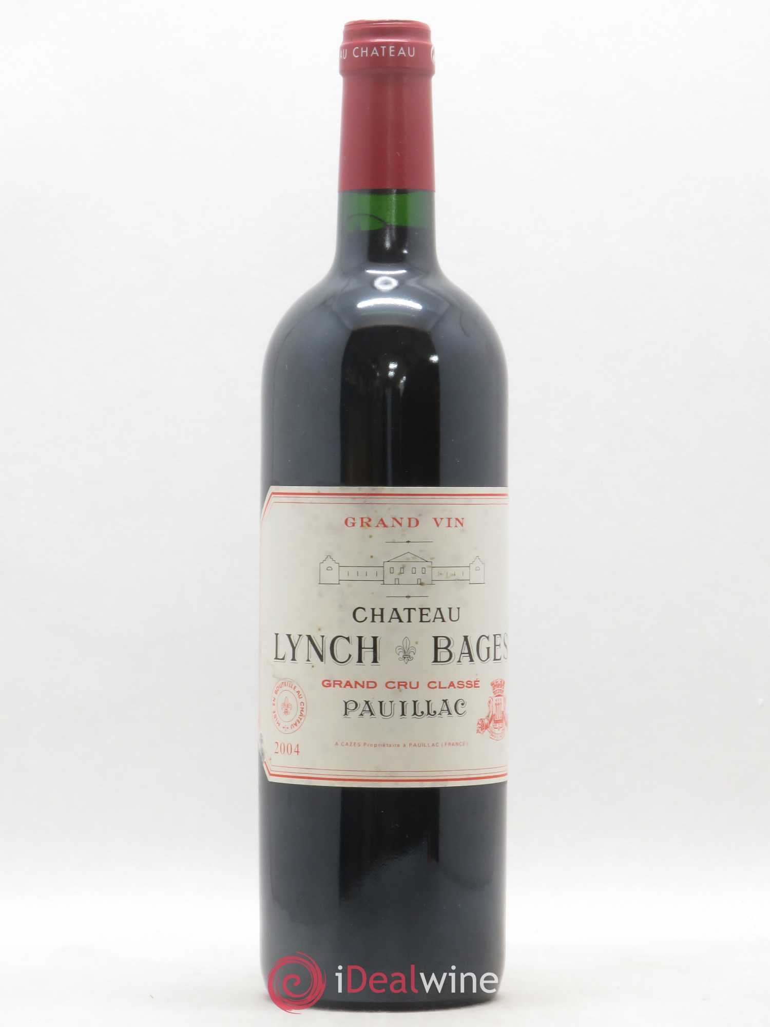 Château Lynch Bages 5ème Grand Cru Classé 2004 - Lot de 1 bouteille - 0