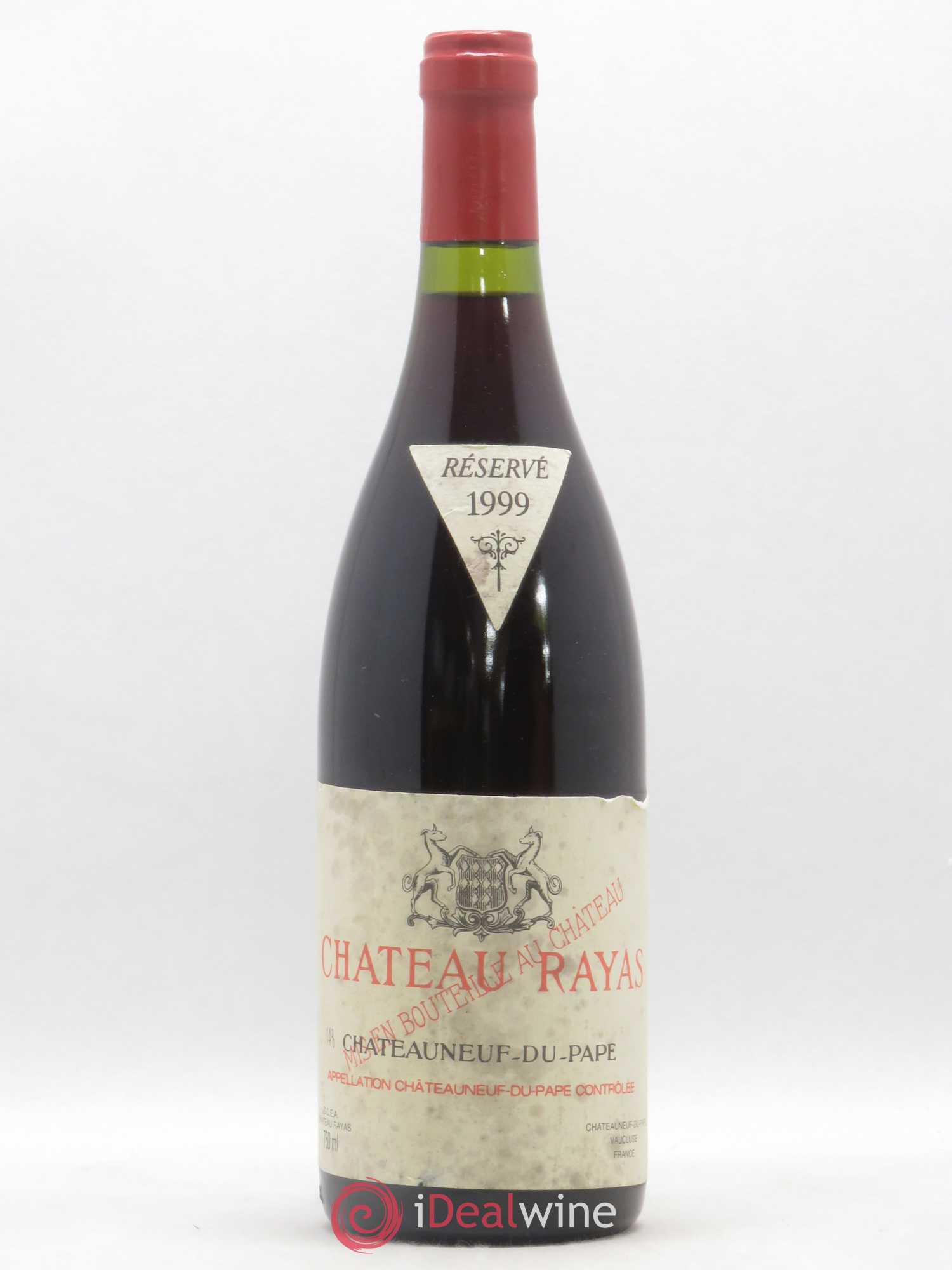Châteauneuf-du-Pape Château Rayas Emmanuel Reynaud 1999 - Lot de 1 bouteille - 0