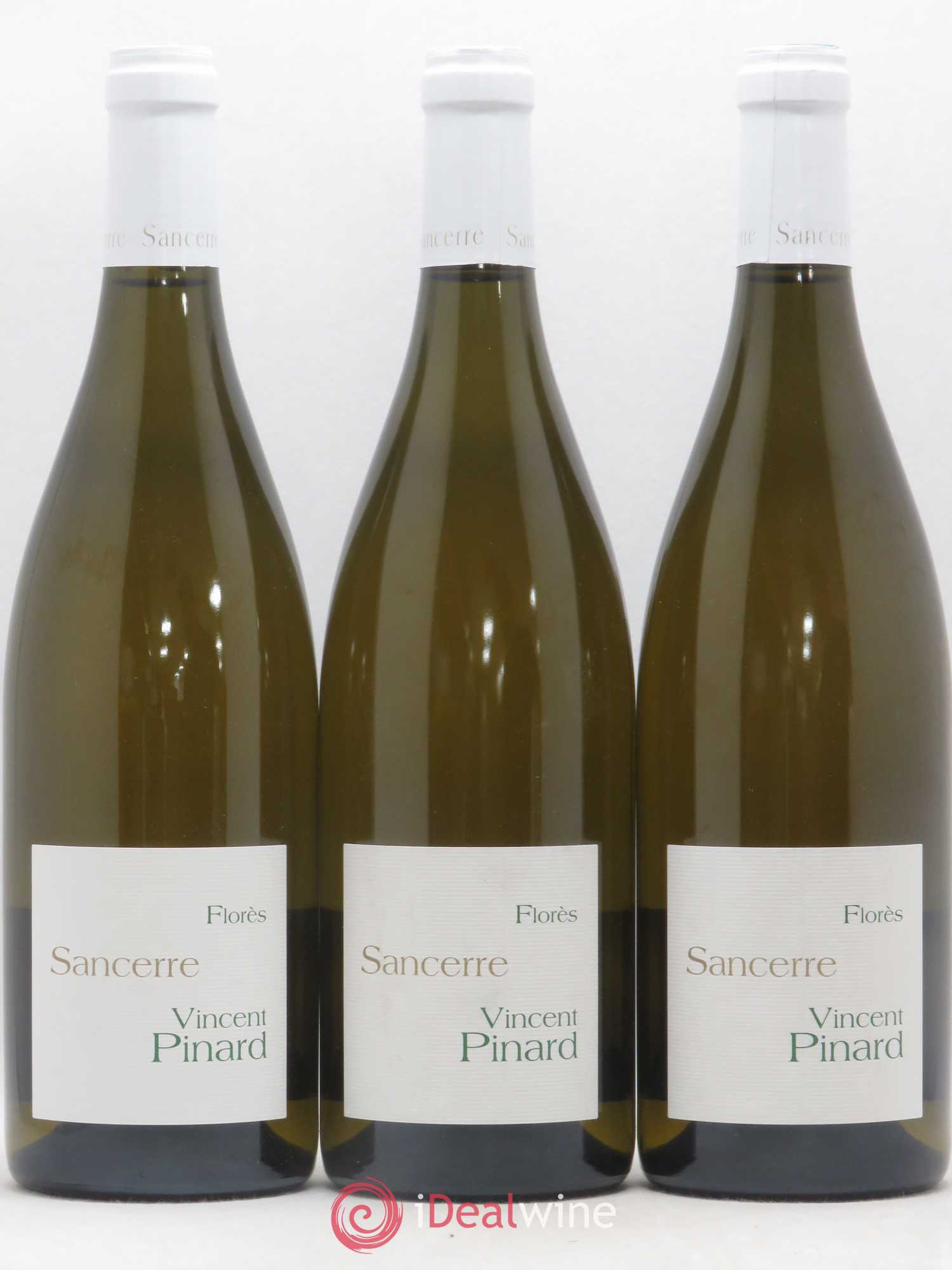 Sancerre Florès Vincent Pinard 2016 - Lot de 3 bouteilles - 0