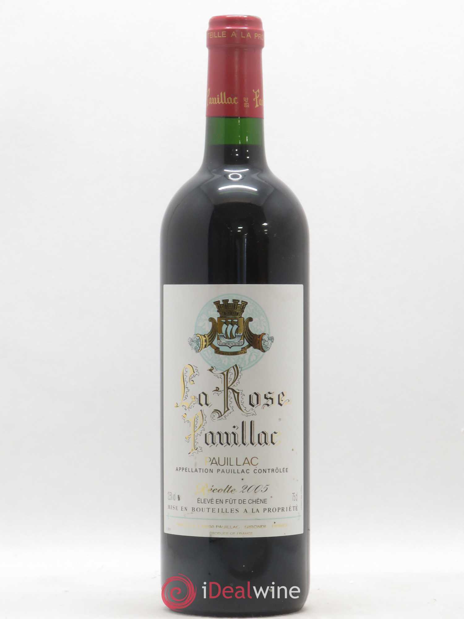 La Rose Pauillac 2005 - Lot de 1 bouteille - 0