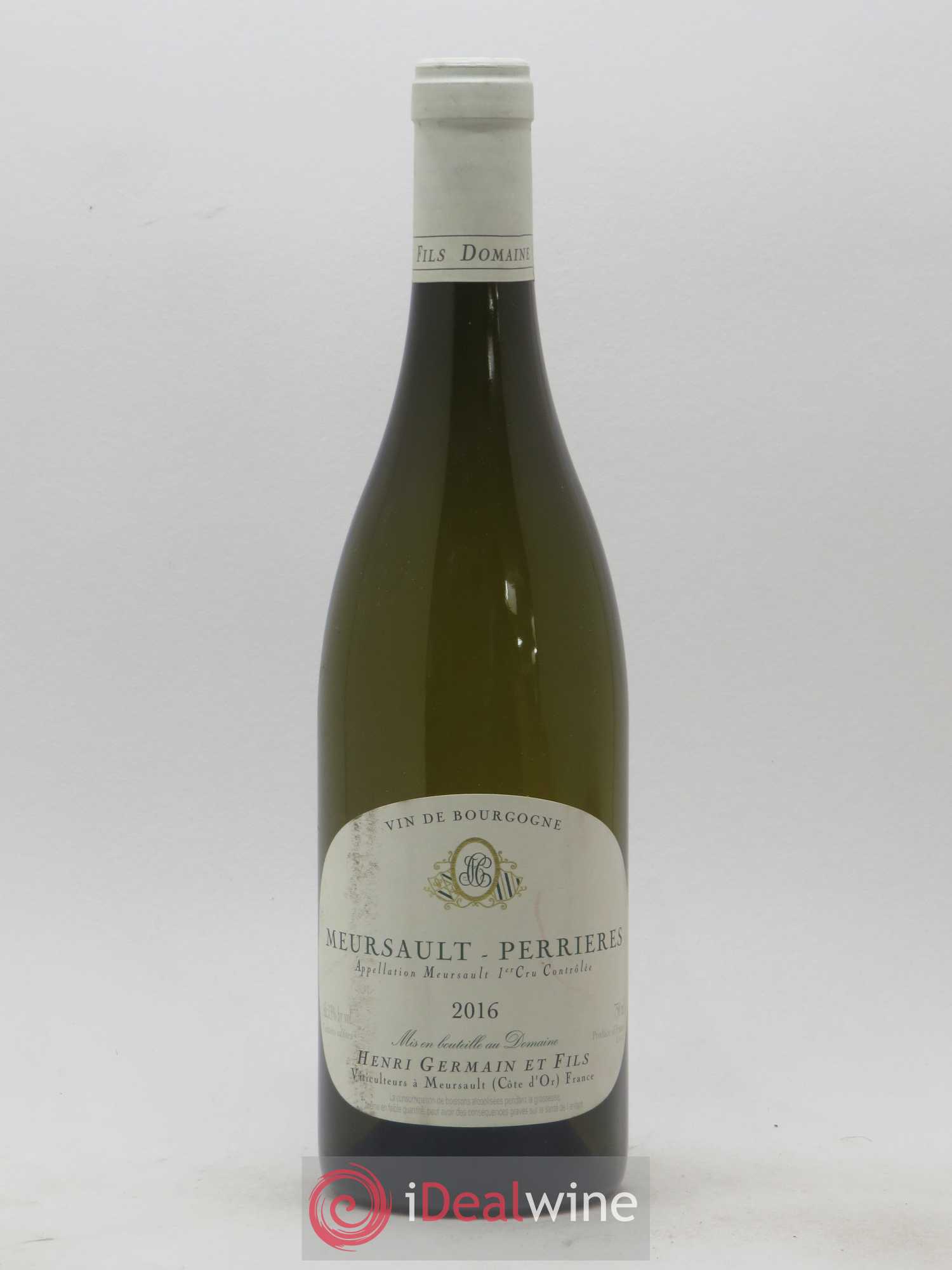 Meursault 1er Cru Perrières Henri Germain 2016 - Lot de 1 bouteille - 0