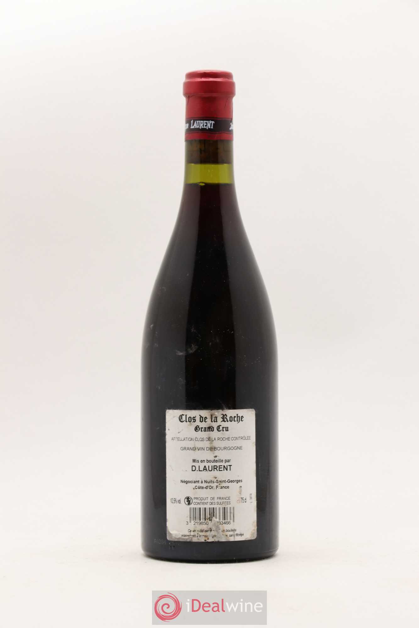 Clos de la Roche Grand Cru Dominique Laurent 2006 - Lot de 1 bouteille - 1