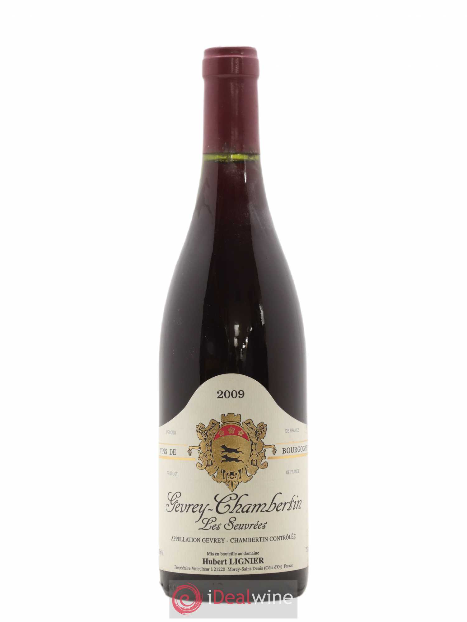 Gevrey-Chambertin Seuvrées Hubert Lignier (Domaine) 2009 - Lot de 1 bouteille - 0