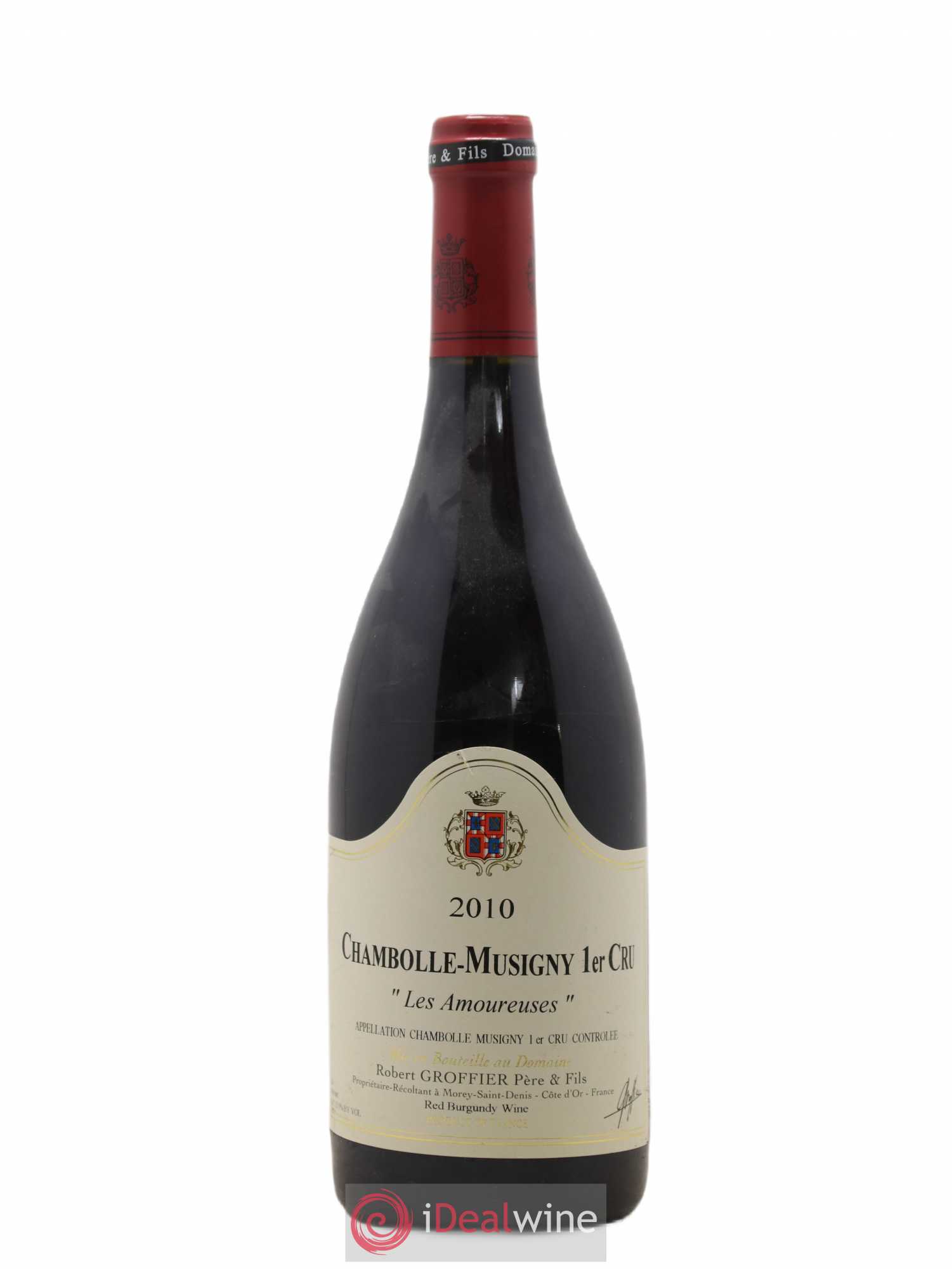 Chambolle-Musigny 1er Cru Les Amoureuses Robert Groffier Père & Fils (Domaine) 2010 - Lot de 1 bouteille - 0