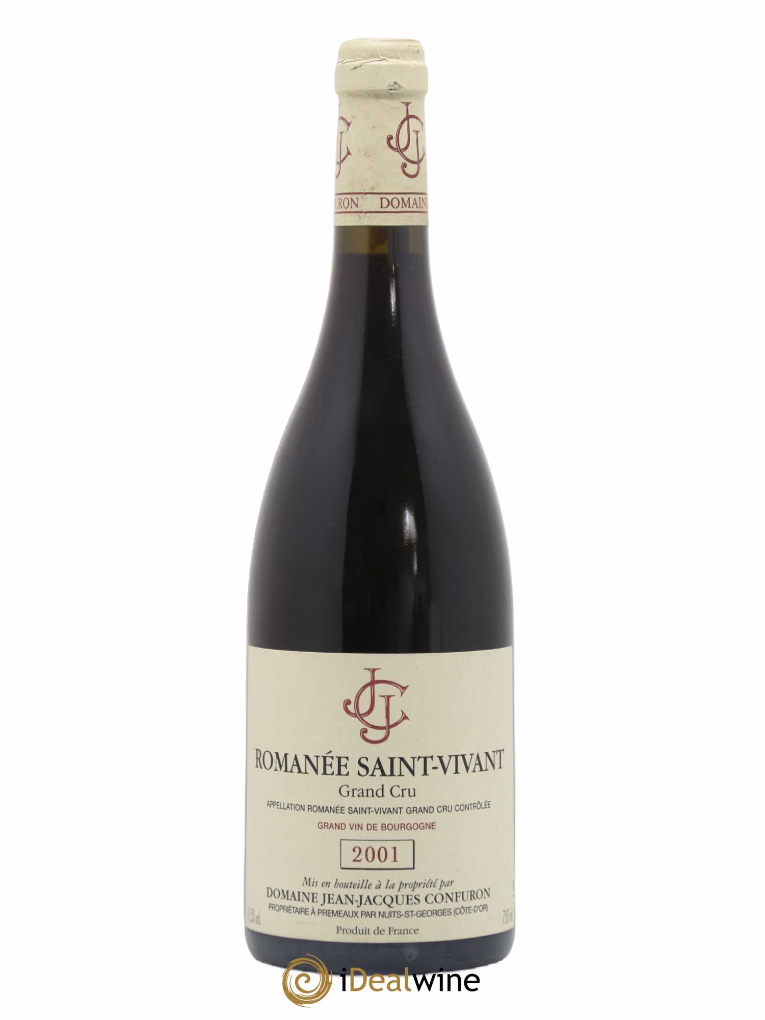 Romanée-Saint-Vivant Grand Cru Jean-Jacques Confuron 2001 - Lot de 1 bouteille - 0