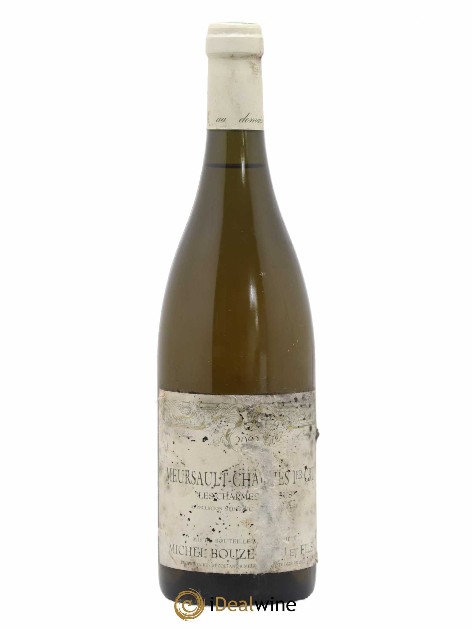 Meursault 1er Cru Charmes Les Charmes Dessus Michel Bouzereau et Fils (Domaine) 2002 - Lot de 1 bouteille - 0