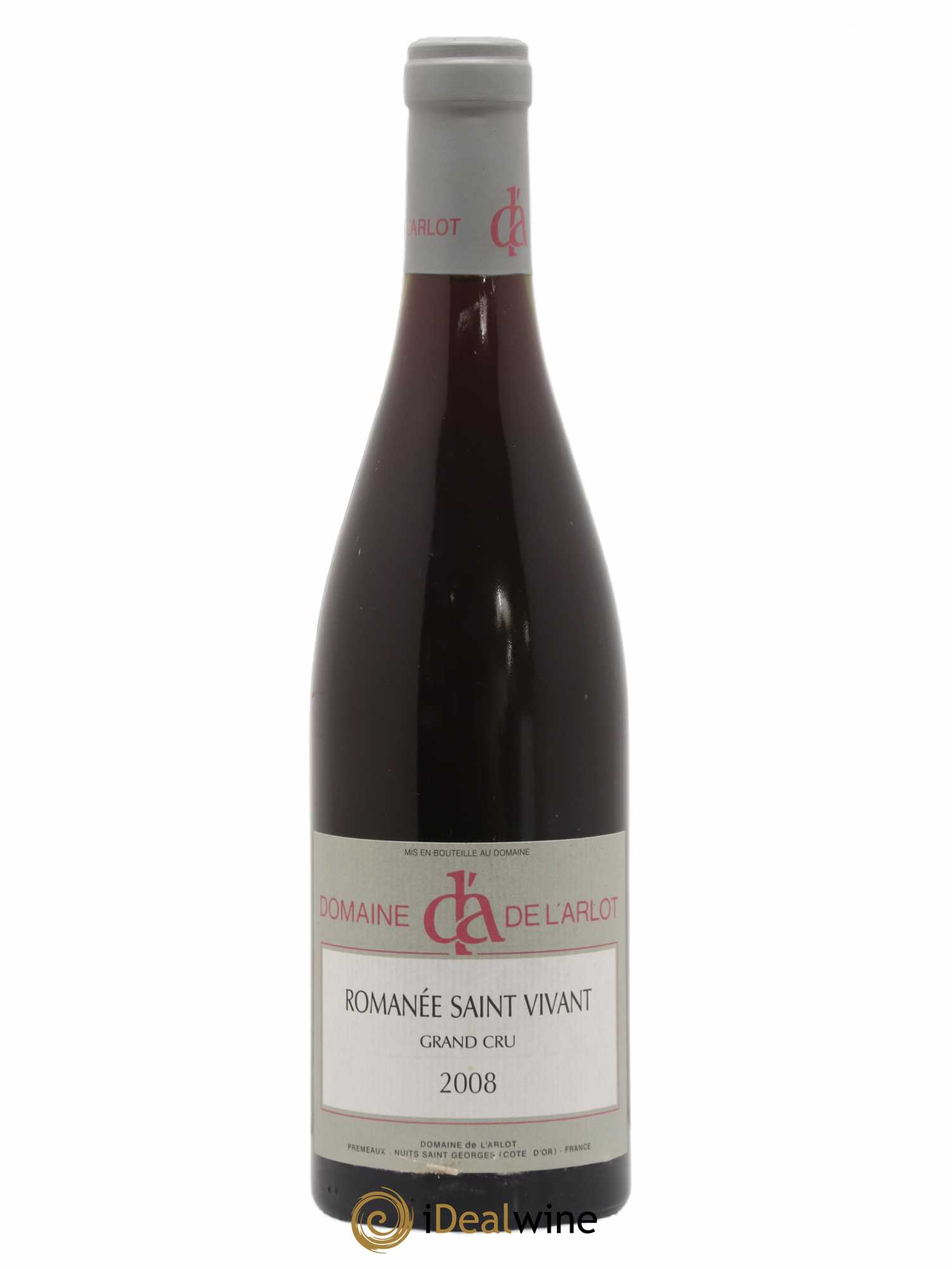 Romanée-Saint-Vivant Grand Cru Domaine de l'Arlot 2008 - Lot de 1 bouteille - 0