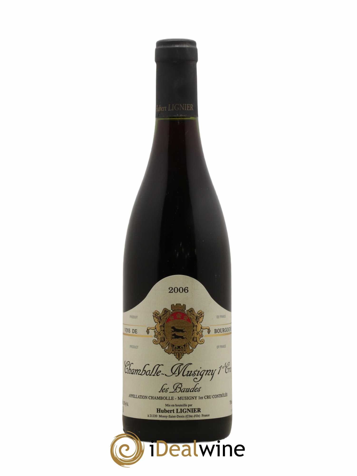 Chambolle-Musigny 1er Cru Les Baudes Hubert Lignier (Domaine) 2006 - Lot de 1 bouteille - 0