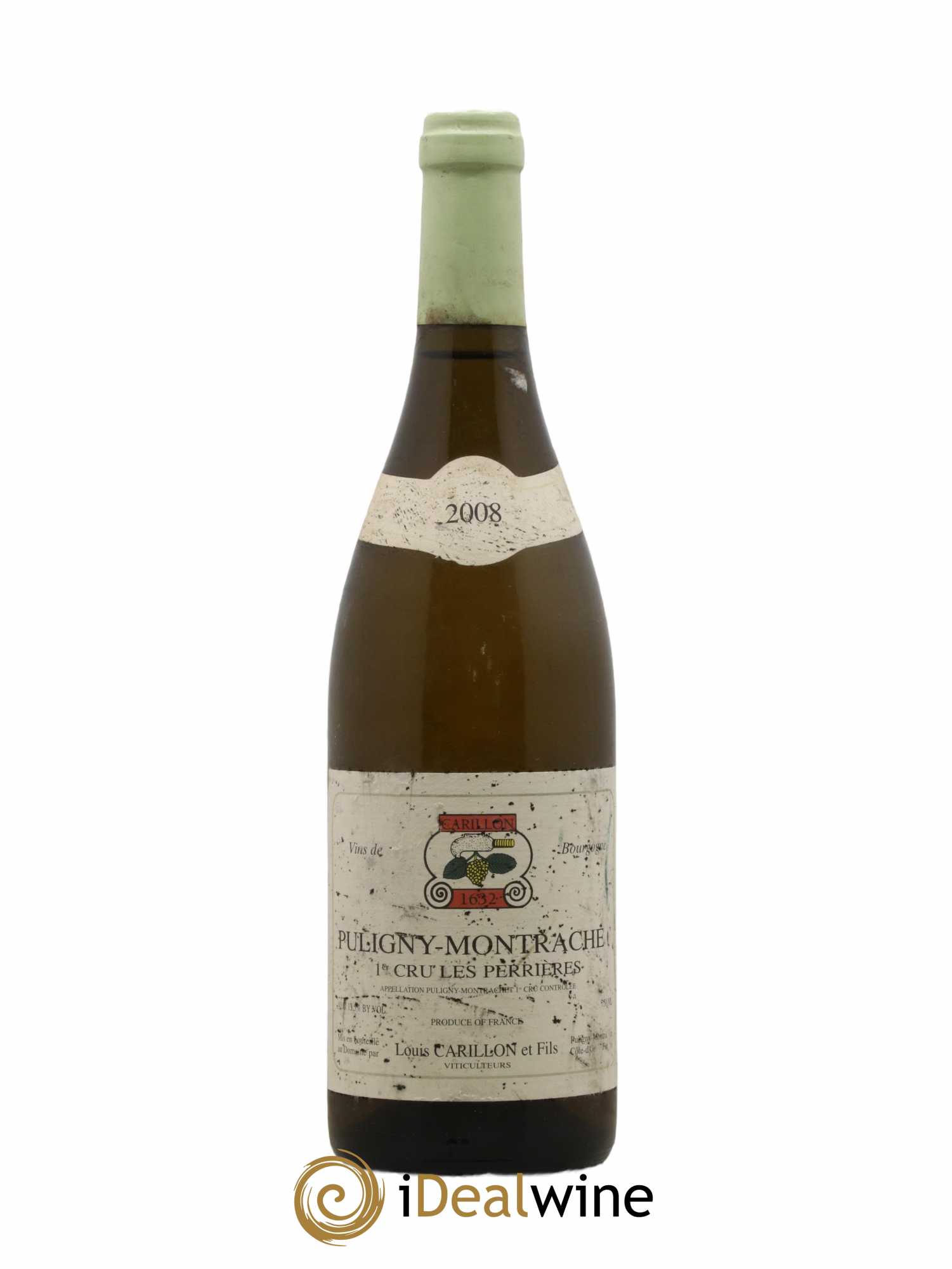 Puligny-Montrachet 1er Cru Les Perrières Louis Carillon & Fils 2008 - Lot de 1 bouteille - 0