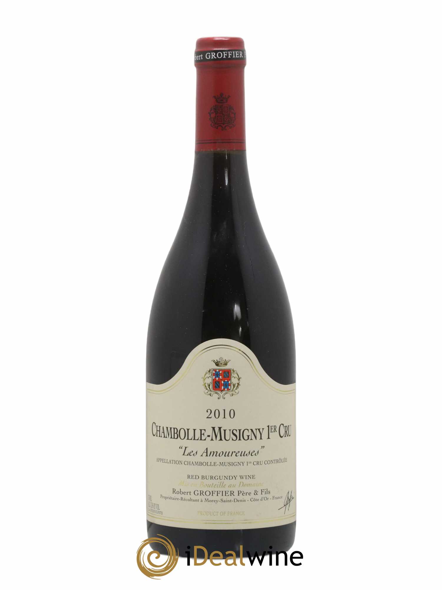 Chambolle-Musigny 1er Cru Les Amoureuses Robert Groffier Père & Fils (Domaine) 2010 - Lot de 1 bouteille - 0