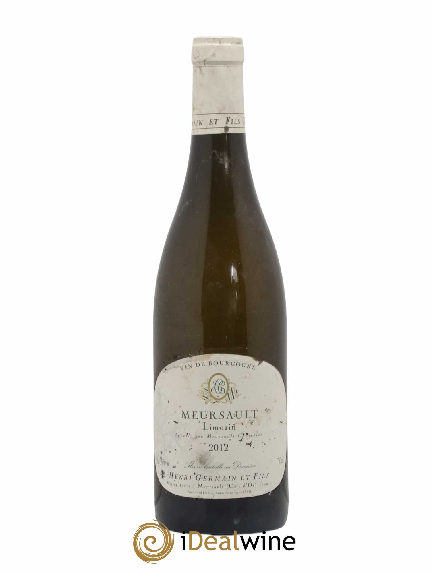 Meursault Limozin Henri Germain 2012 - Lot de 1 bouteille - 0