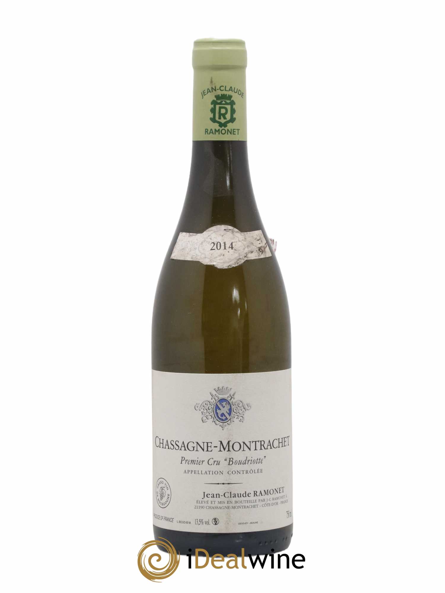 Chassagne-Montrachet 1er Cru Boudriotte Ramonet (Domaine) 2014 - Lot de 1 bouteille - 0
