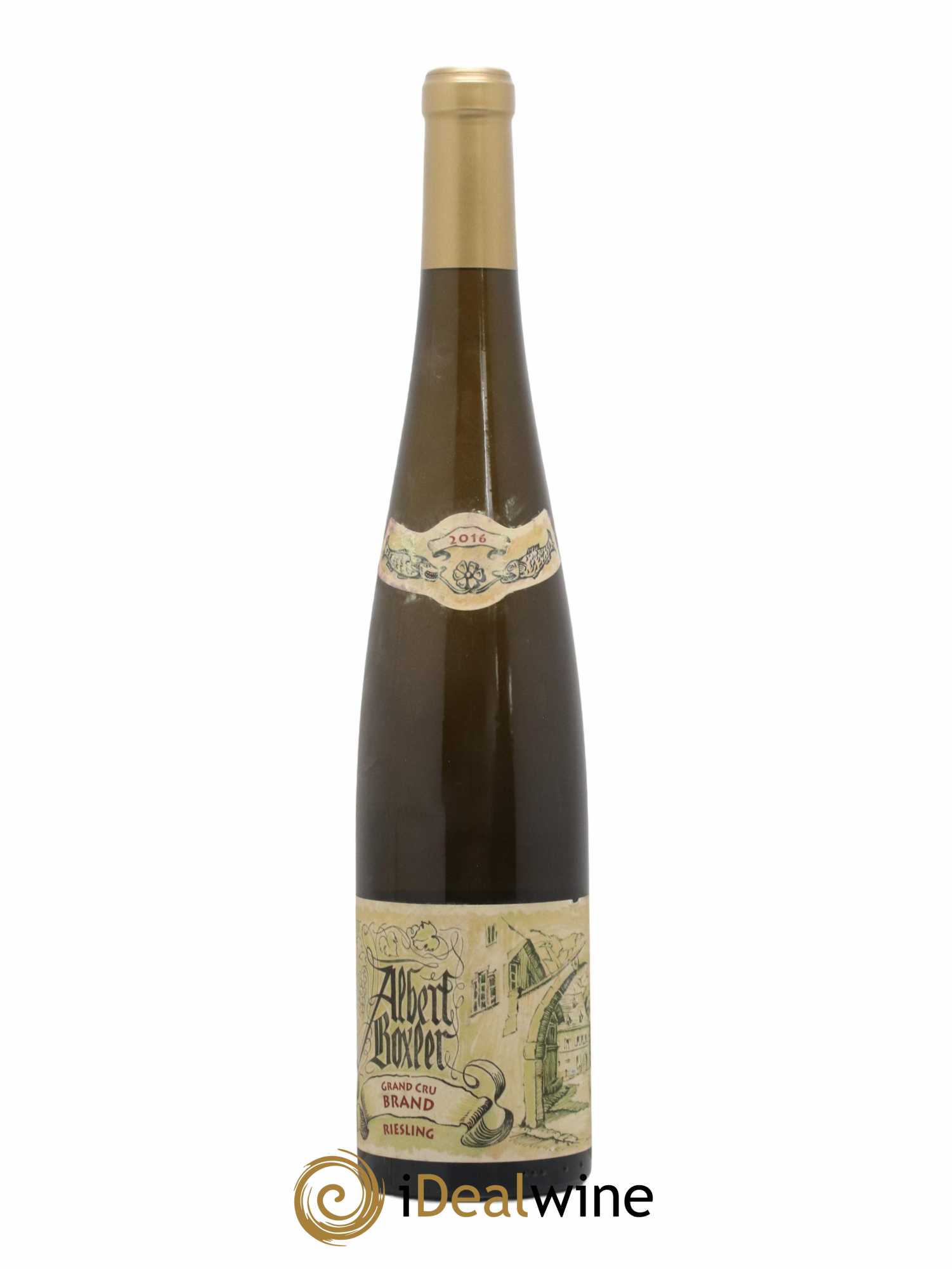 Alsace Riesling Grand Cru Brand K Albert Boxler 2016 - Lot de 1 bouteille - 0