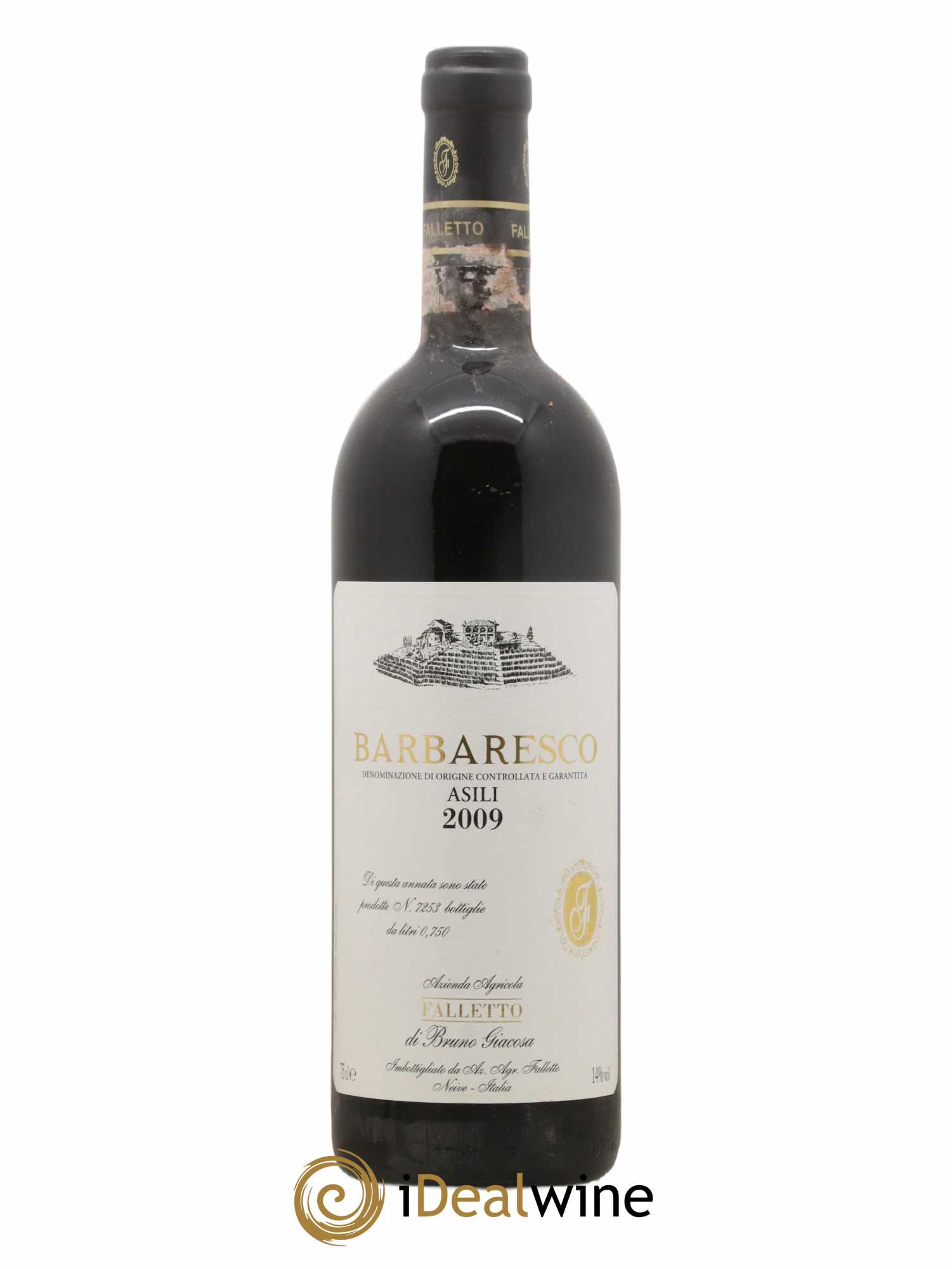 Barbaresco DOCG Asili Riserva Falletto - Bruno Giacosa 2009 - Lot de 1 bouteille - 0