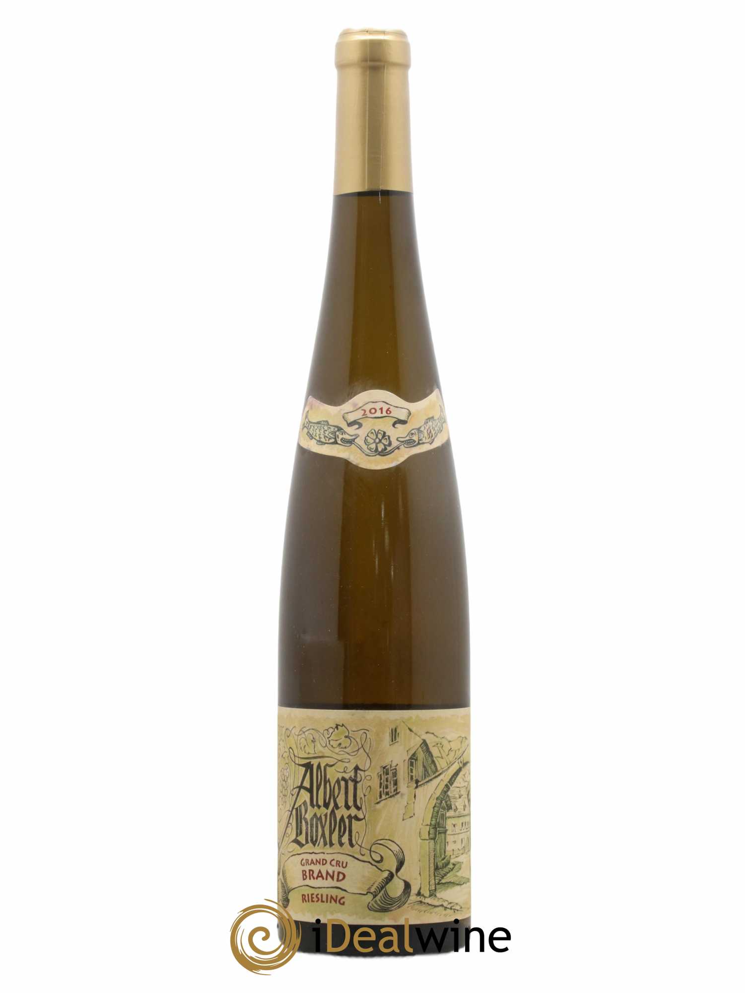 Alsace Riesling Grand Cru Brand Albert Boxler 2016 - Posten von 1 Flasche - 0