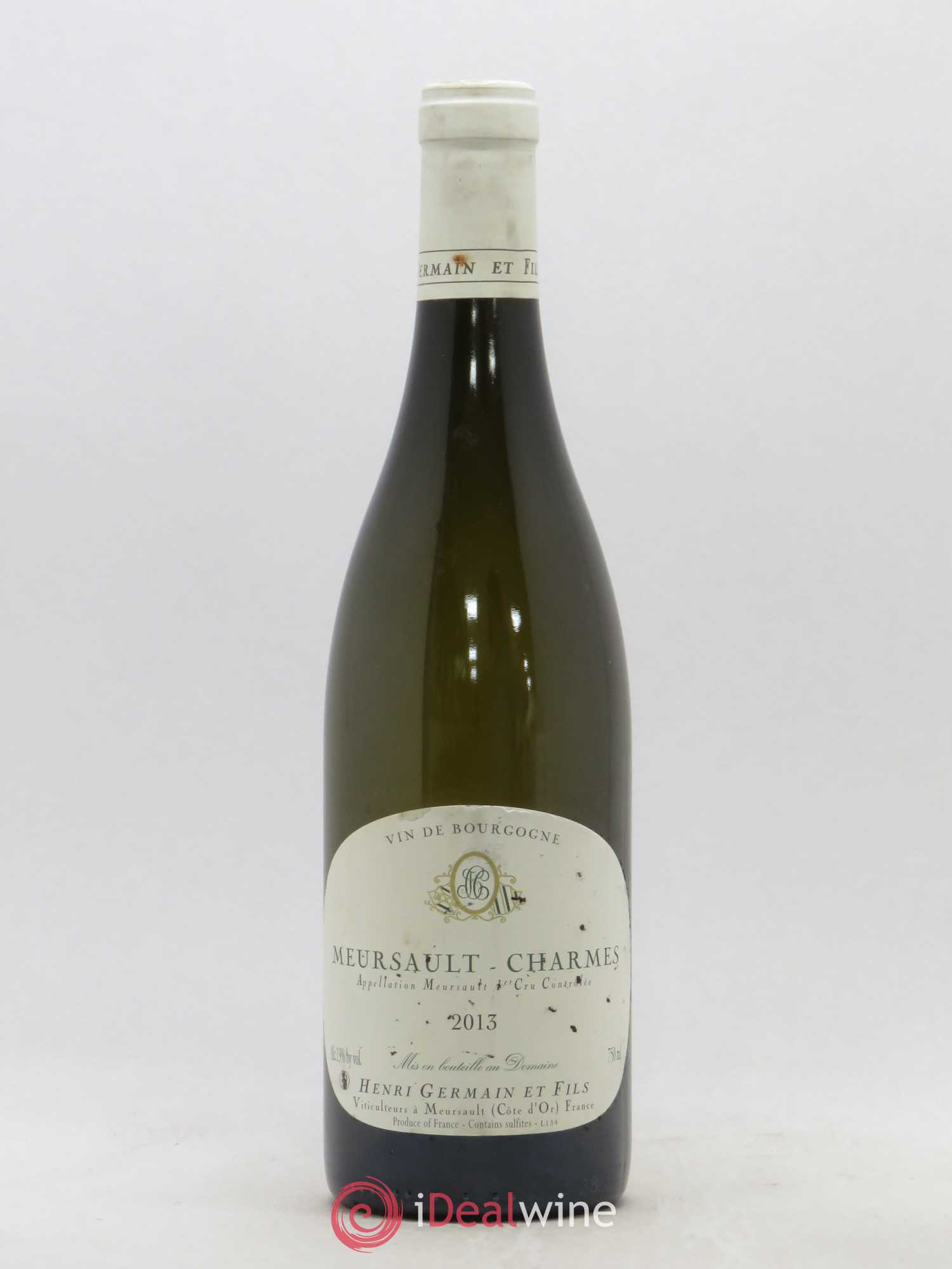 Meursault 1er Cru Charmes Henri Germain 2013 - Posten von 1 Flasche - 0