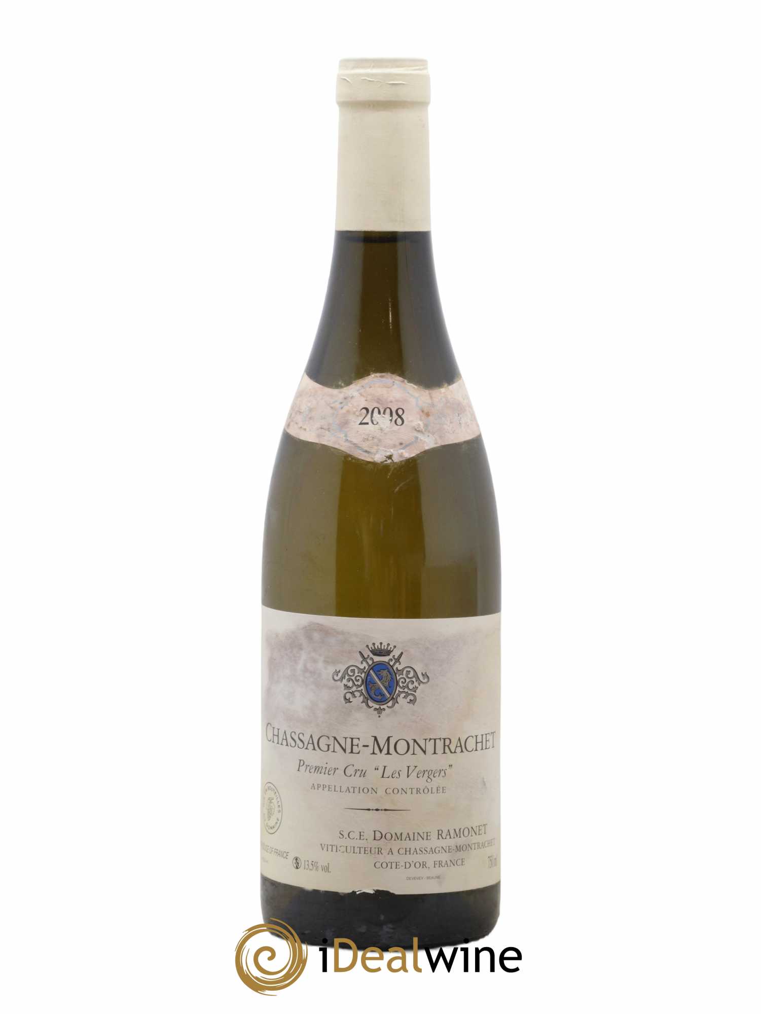 Chassagne-Montrachet 1er Cru Les Vergers Ramonet (Domaine) 2008 - Posten von 1 Flasche - 0