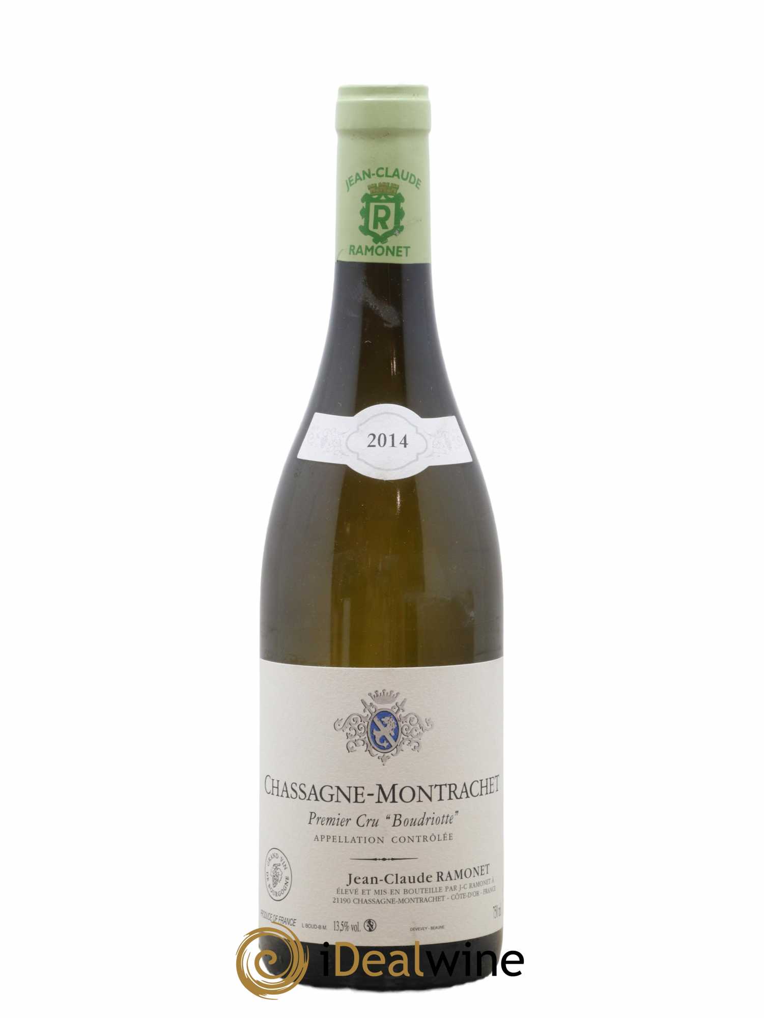 Chassagne-Montrachet 1er Cru Boudriotte Ramonet (Domaine) 2014 - Lot de 1 bouteille - 0