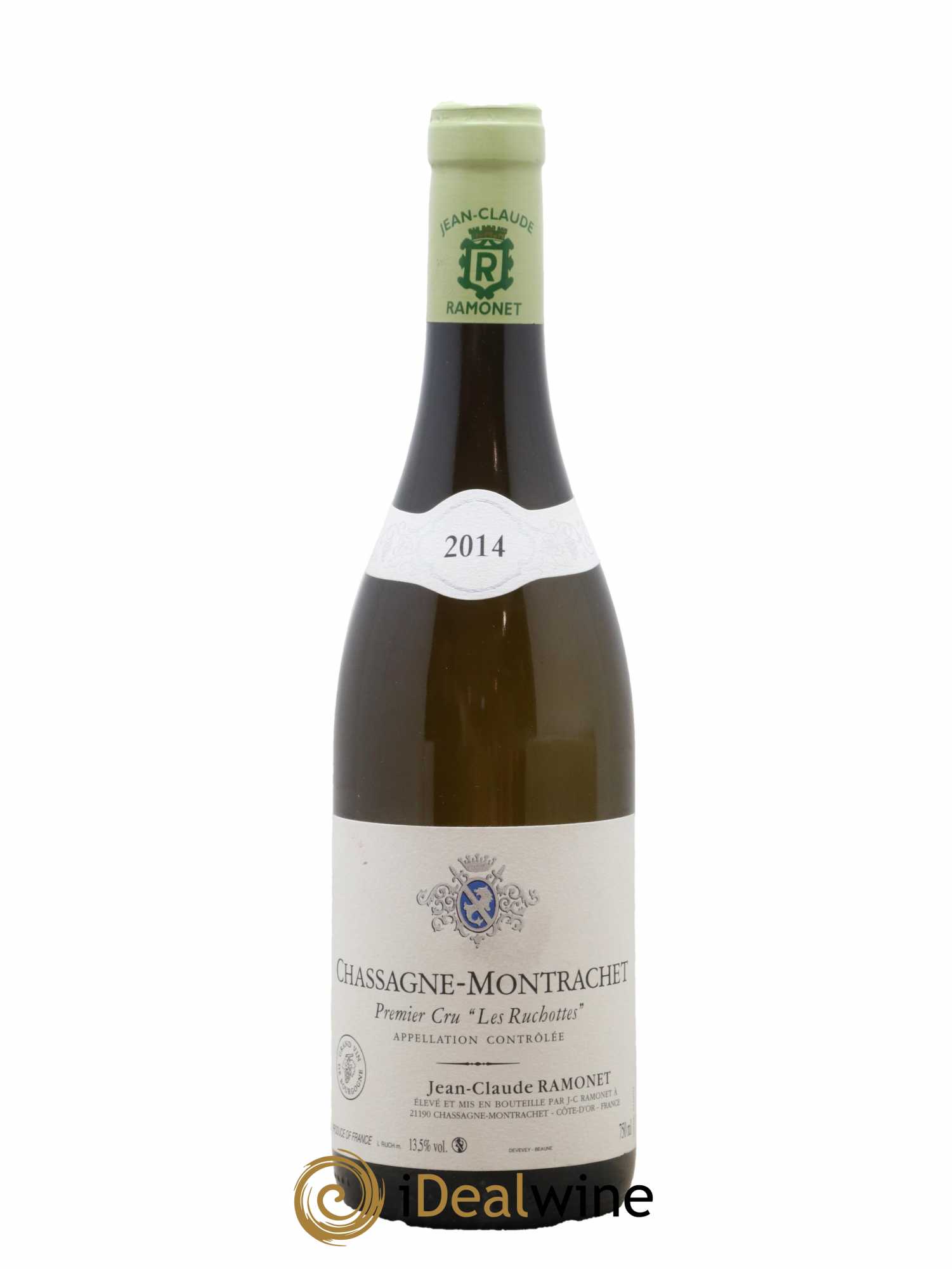 Chassagne-Montrachet 1er Cru Les Ruchottes Ramonet (Domaine) 2014 - Lot de 1 bouteille - 0