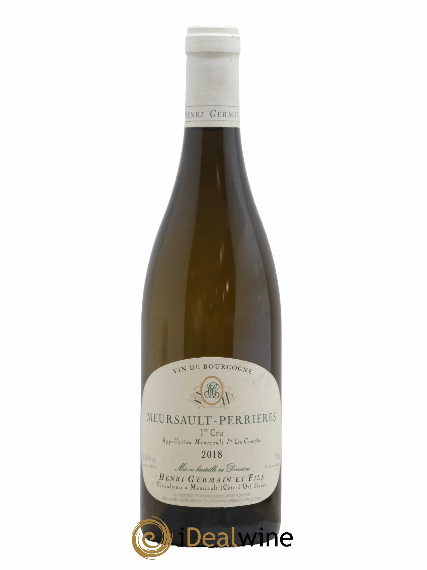 Meursault 1er Cru Perrières Henri Germain 2018 - Lot de 1 bouteille - 0