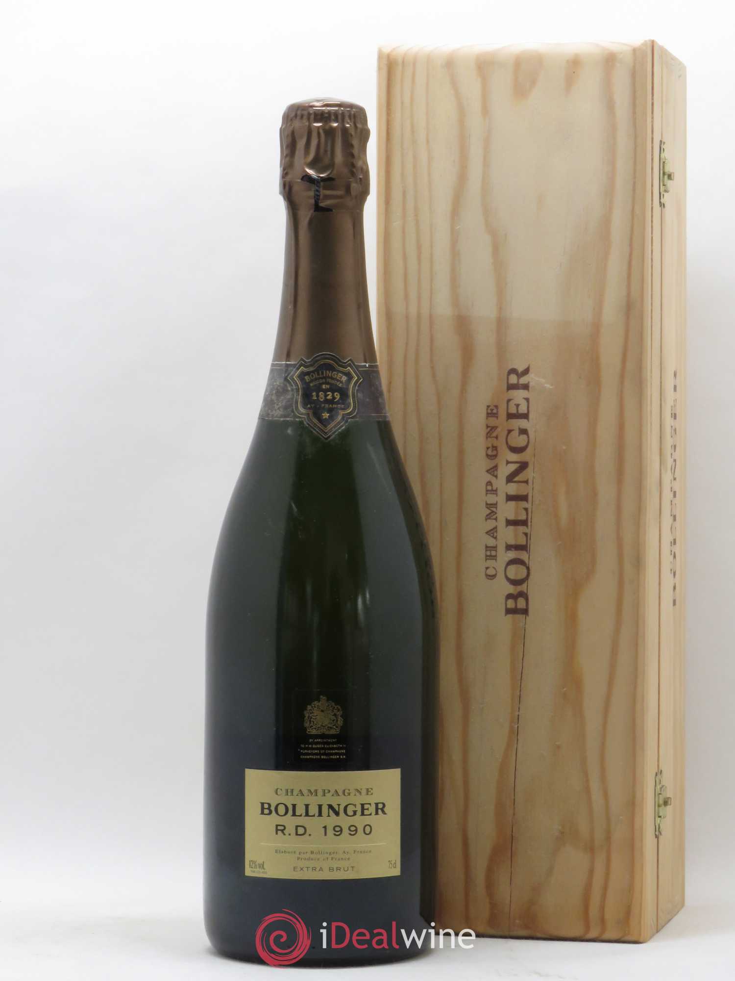 R.D. Extra-Brut Bollinger 1990 - Lot de 1 bouteille - 2