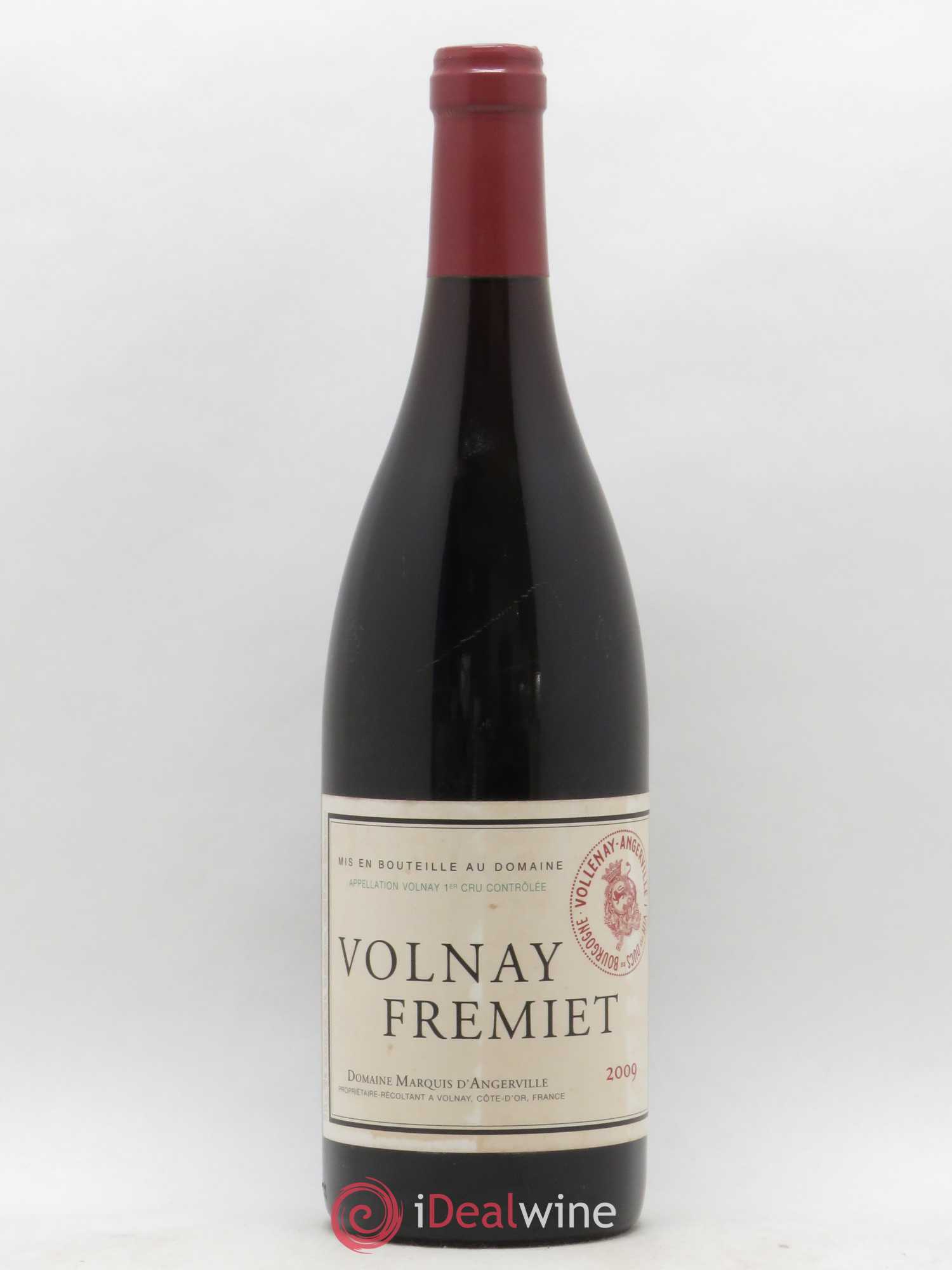 Volnay 1er Cru Frémiet Marquis d'Angerville (Domaine) 2009 - Lot de 1 bouteille - 0