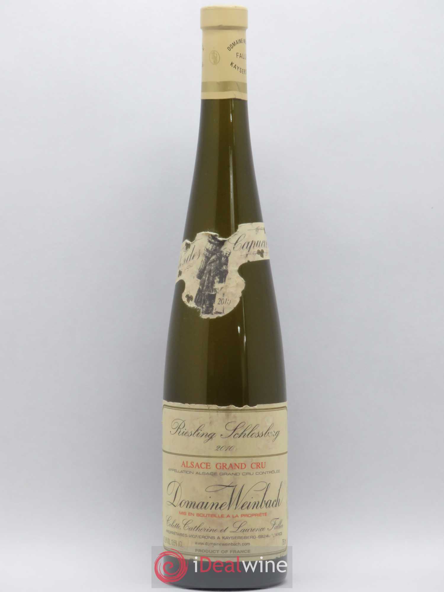 Alsace Grand Cru Schlossberg Riesling Weinbach (Domaine) 2010 - Lot de 1 bouteille - 0