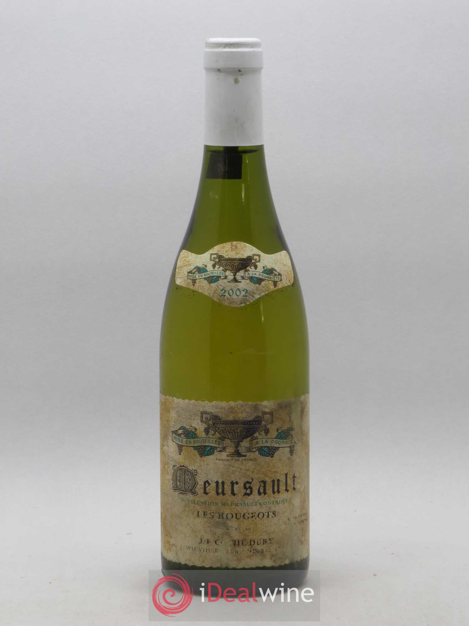Meursault Les Rougeots Coche Dury (Domaine) 2002 - Lot de 1 bouteille - 0