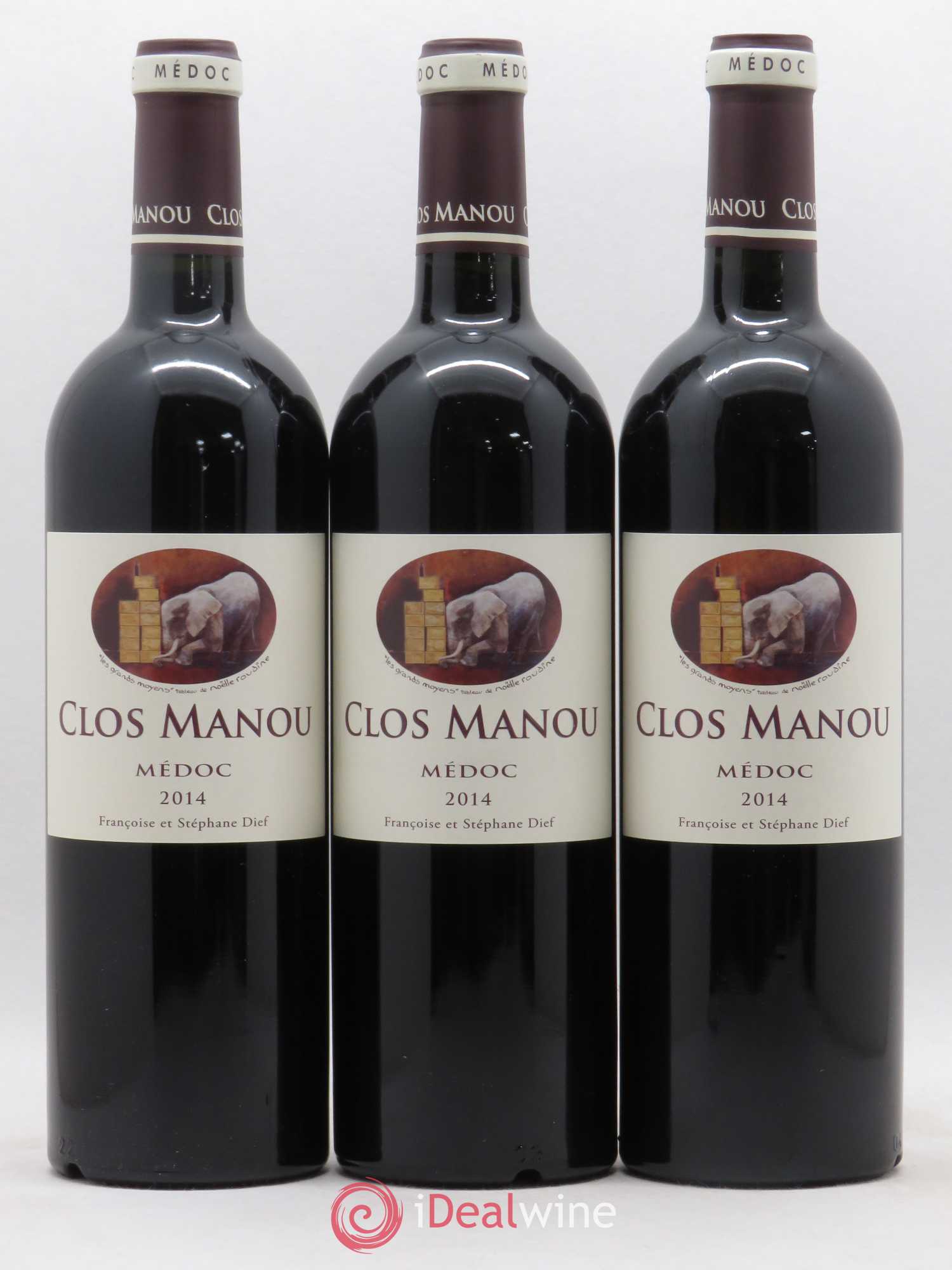 Clos Manou 2014 - Lot de 6 bouteilles - 2