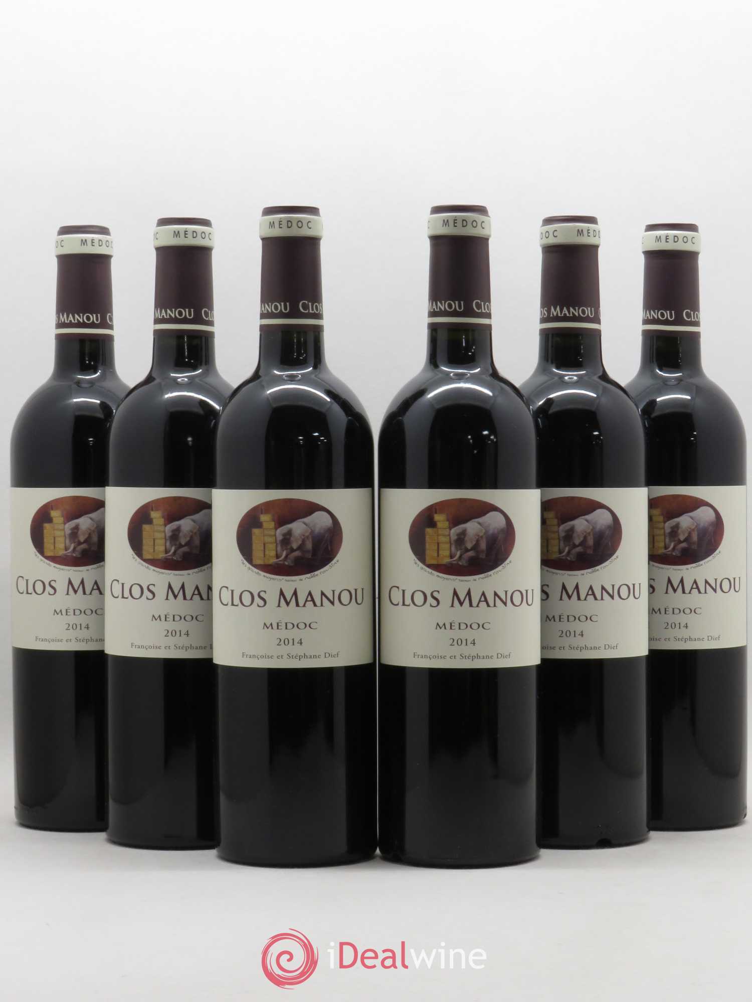 Clos Manou 2014 - Lot de 6 bouteilles - 0