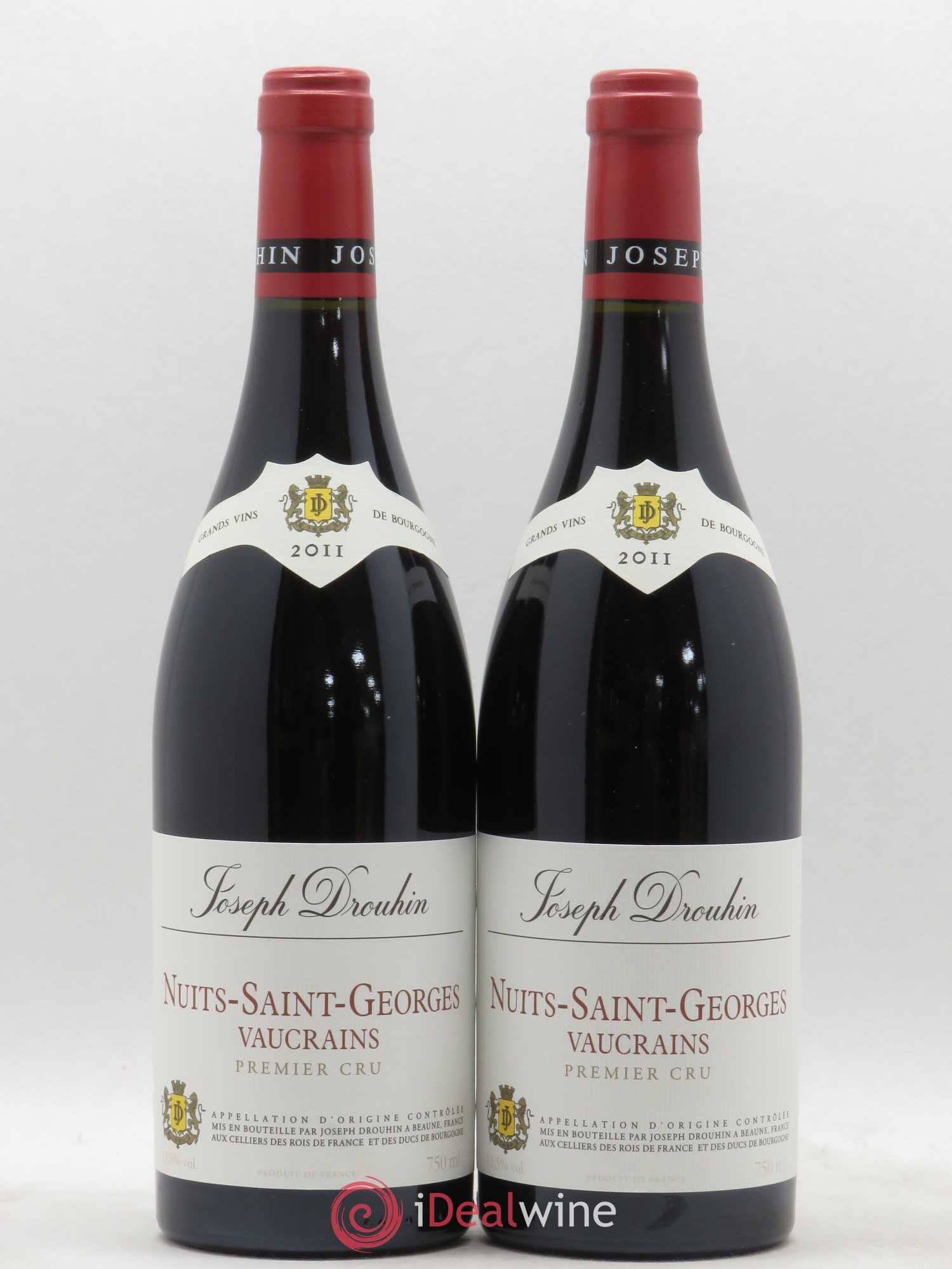 Nuits-Saint-Georges 1er Cru Vaucrains Joseph Drouhin 2011 - Posten von 2 Flaschen - 0