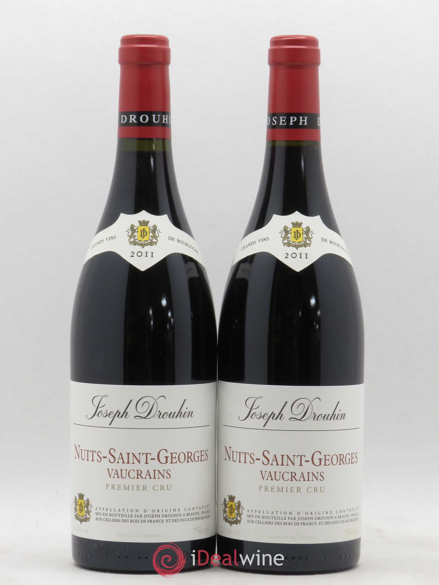 Nuits-Saint-Georges 1er Cru Vaucrains Joseph Drouhin 2011 - Posten von 2 Flaschen - 0