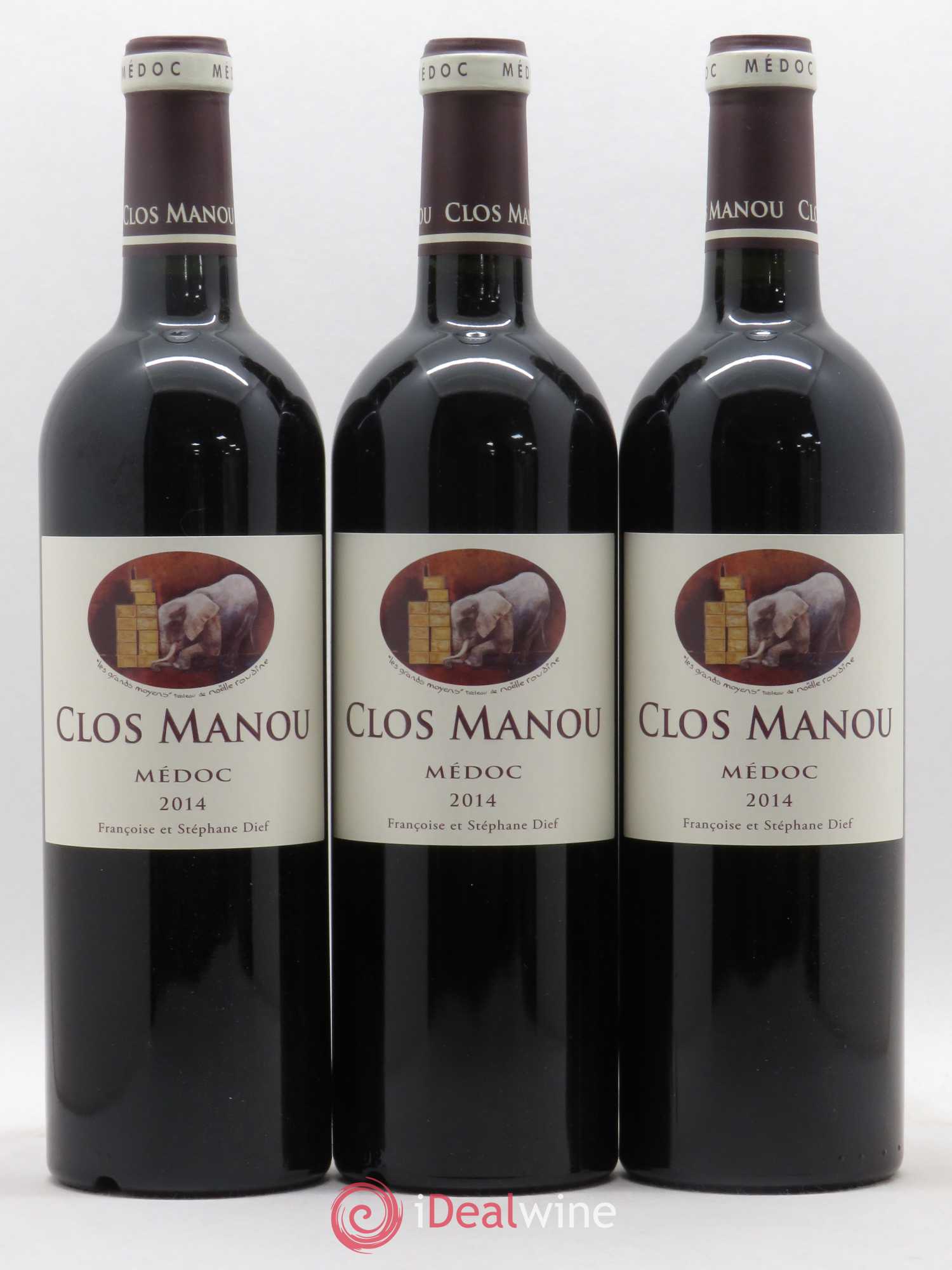 Clos Manou 2014 - Lot de 6 bouteilles - 2
