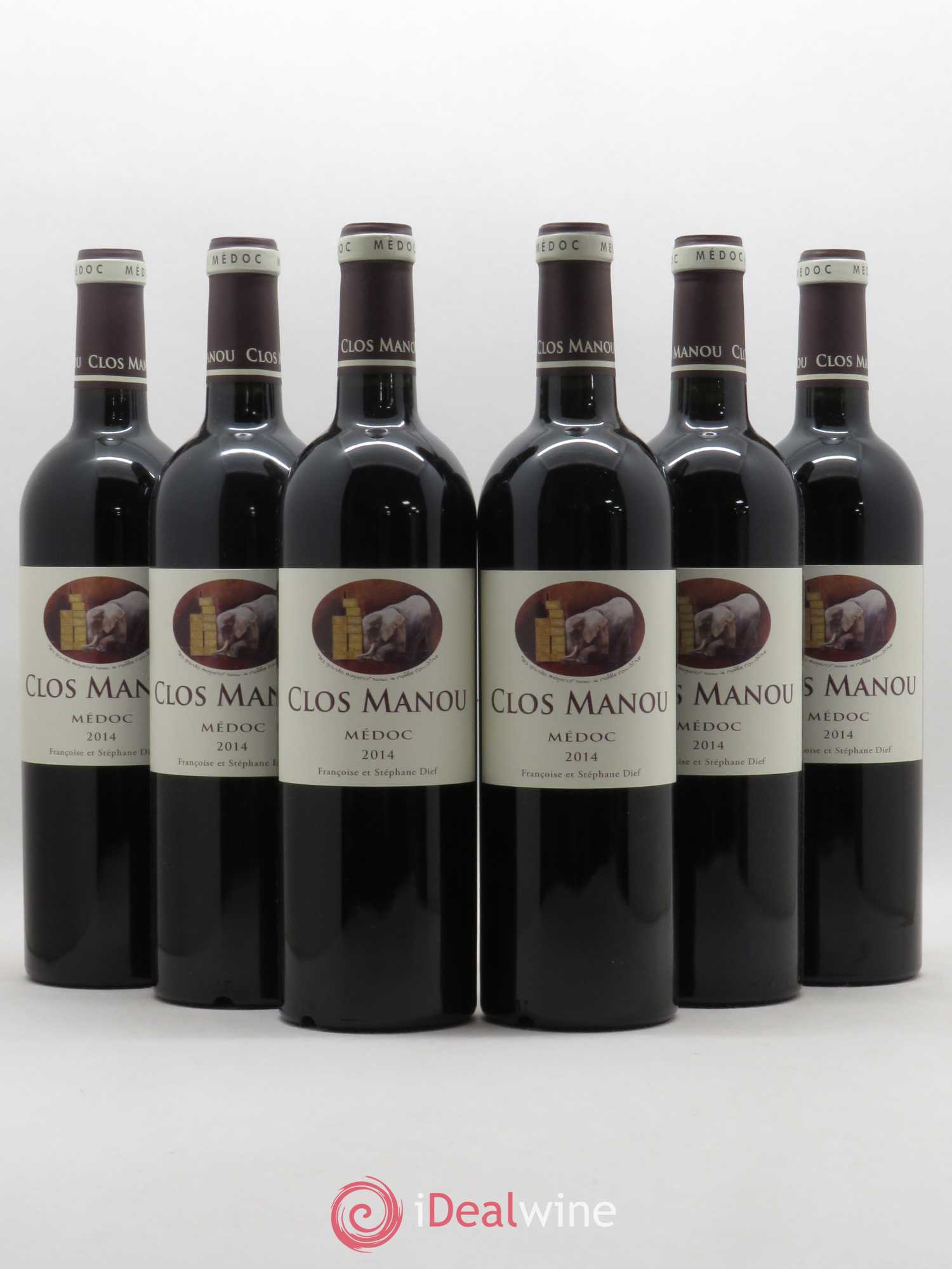 Clos Manou 2014 - Lot de 6 bouteilles - 0