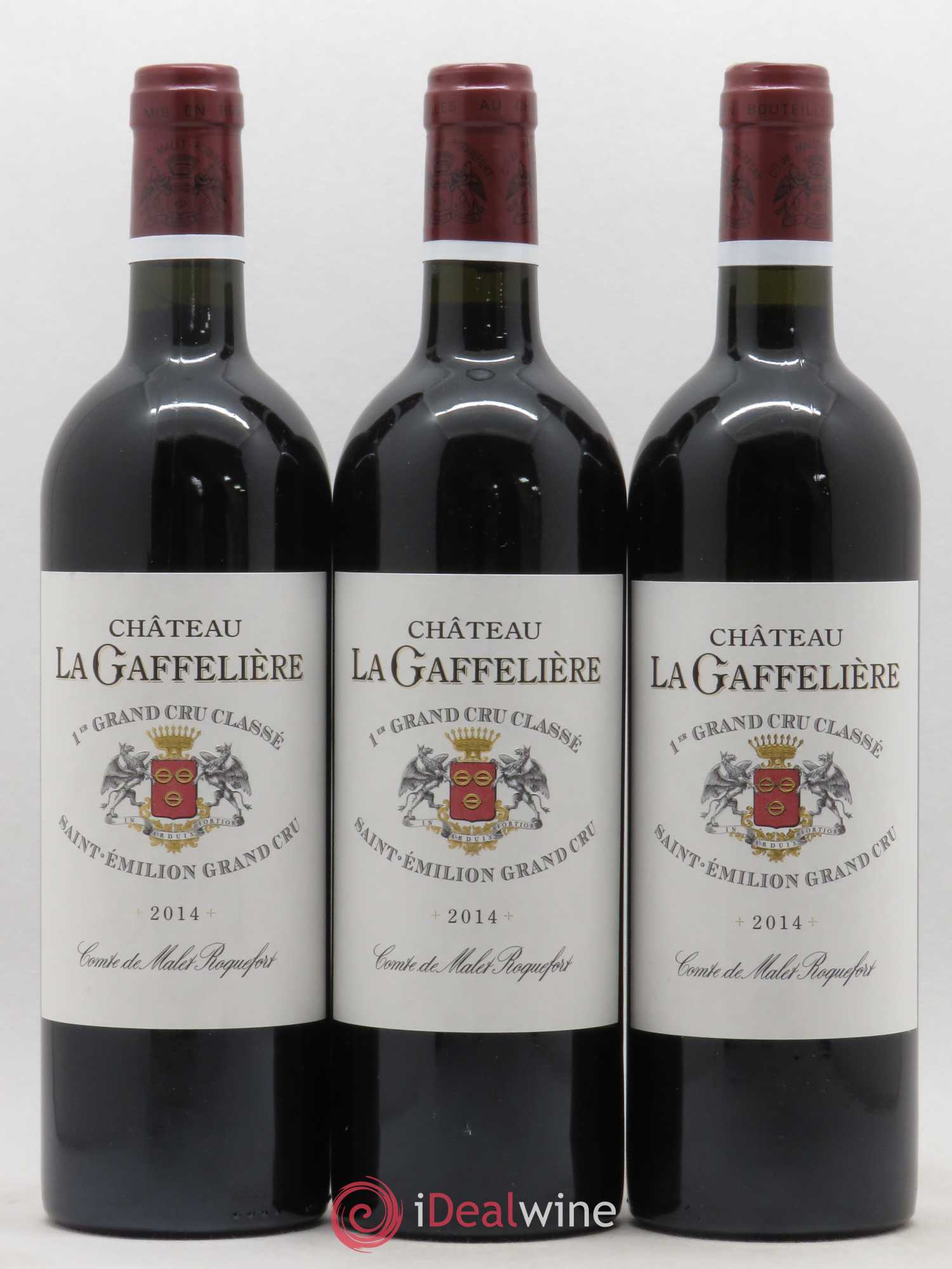 Château la Gaffelière 1er Grand Cru Classé B 2014 - Lot de 3 bouteilles - 0
