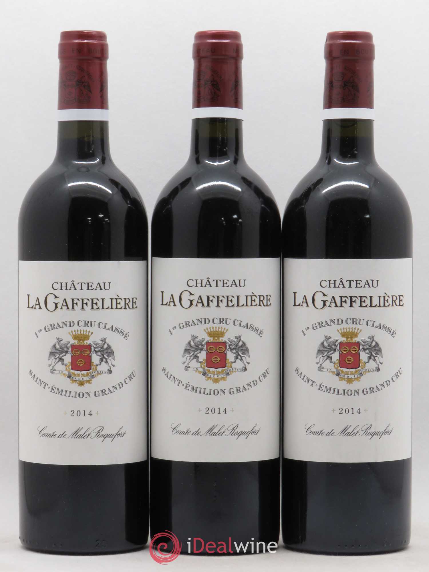 Château la Gaffelière 1er Grand Cru Classé B 2014 - Lot de 3 bouteilles - 0