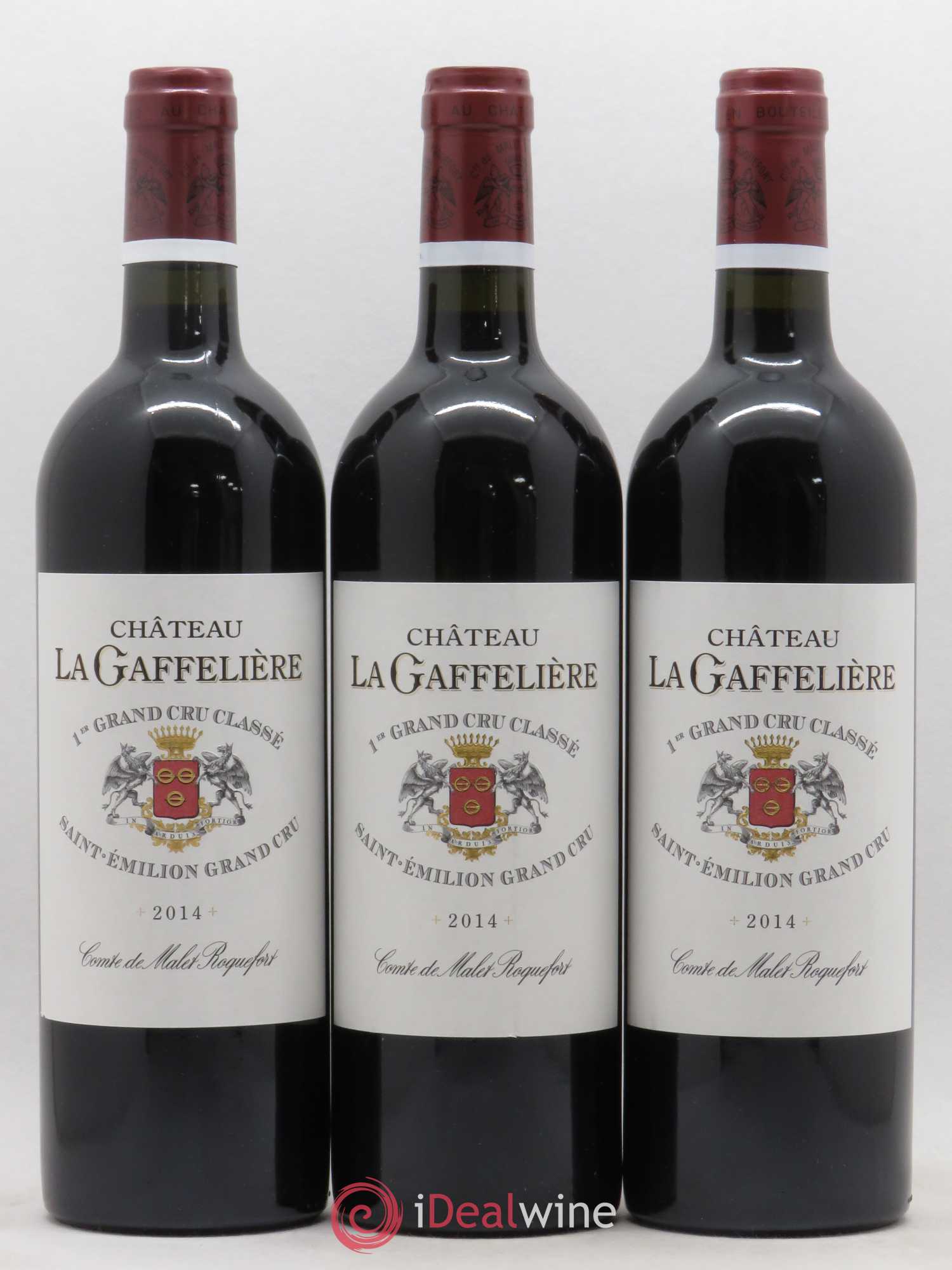Château la Gaffelière 1er Grand Cru Classé B 2014 - Lot de 3 bouteilles - 0